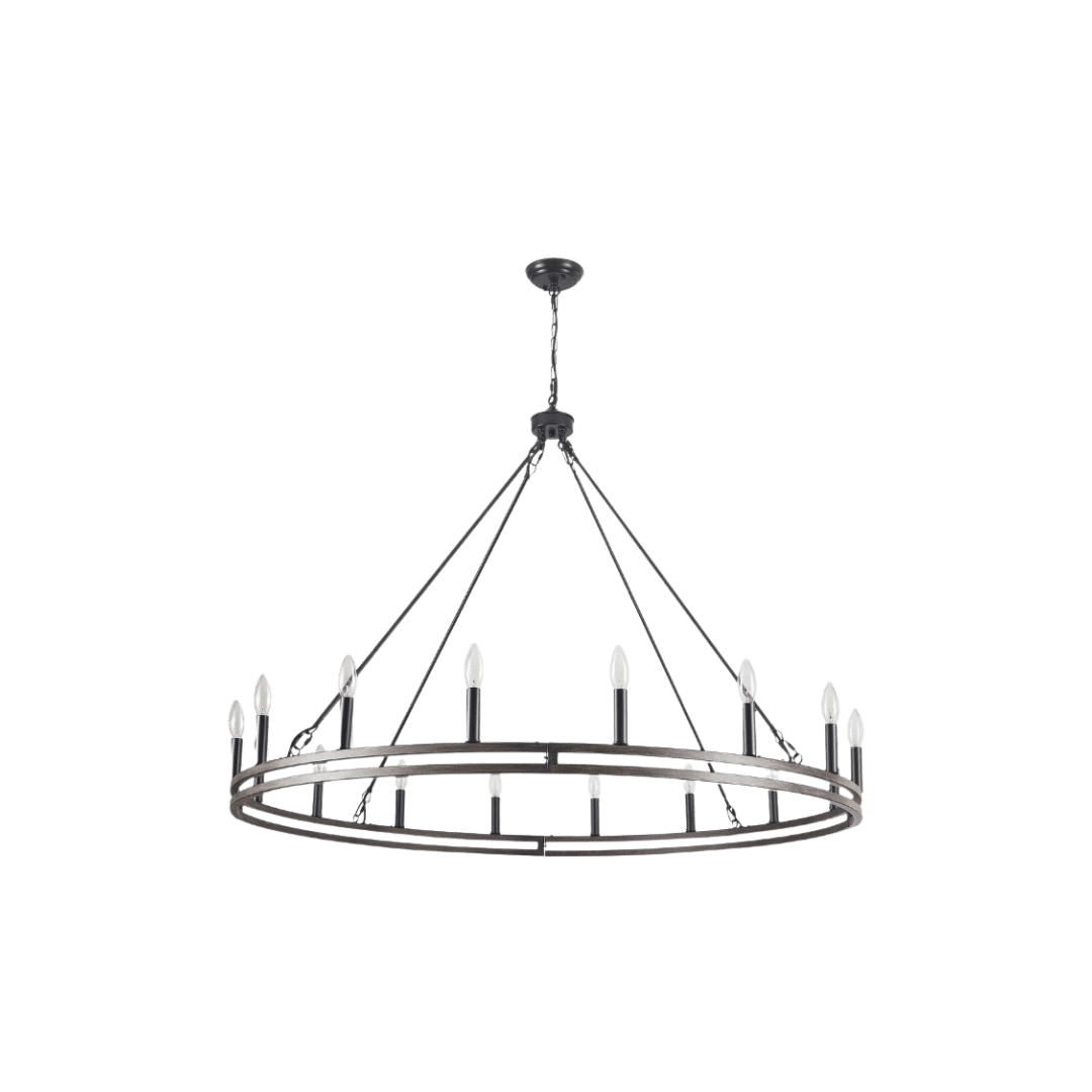 Wagon Wheel Chandelier