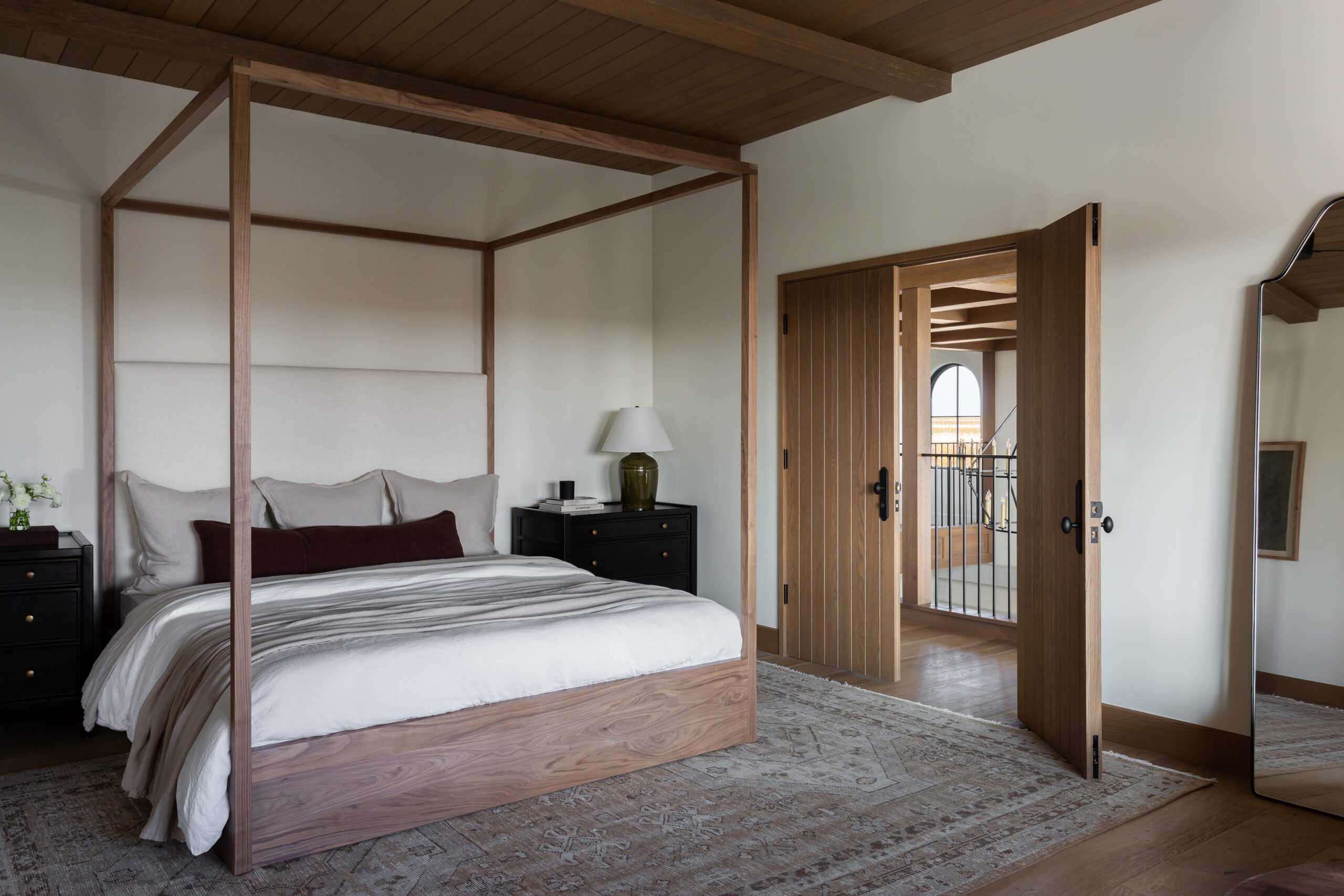 Primary bedroom canopy bed inspiration