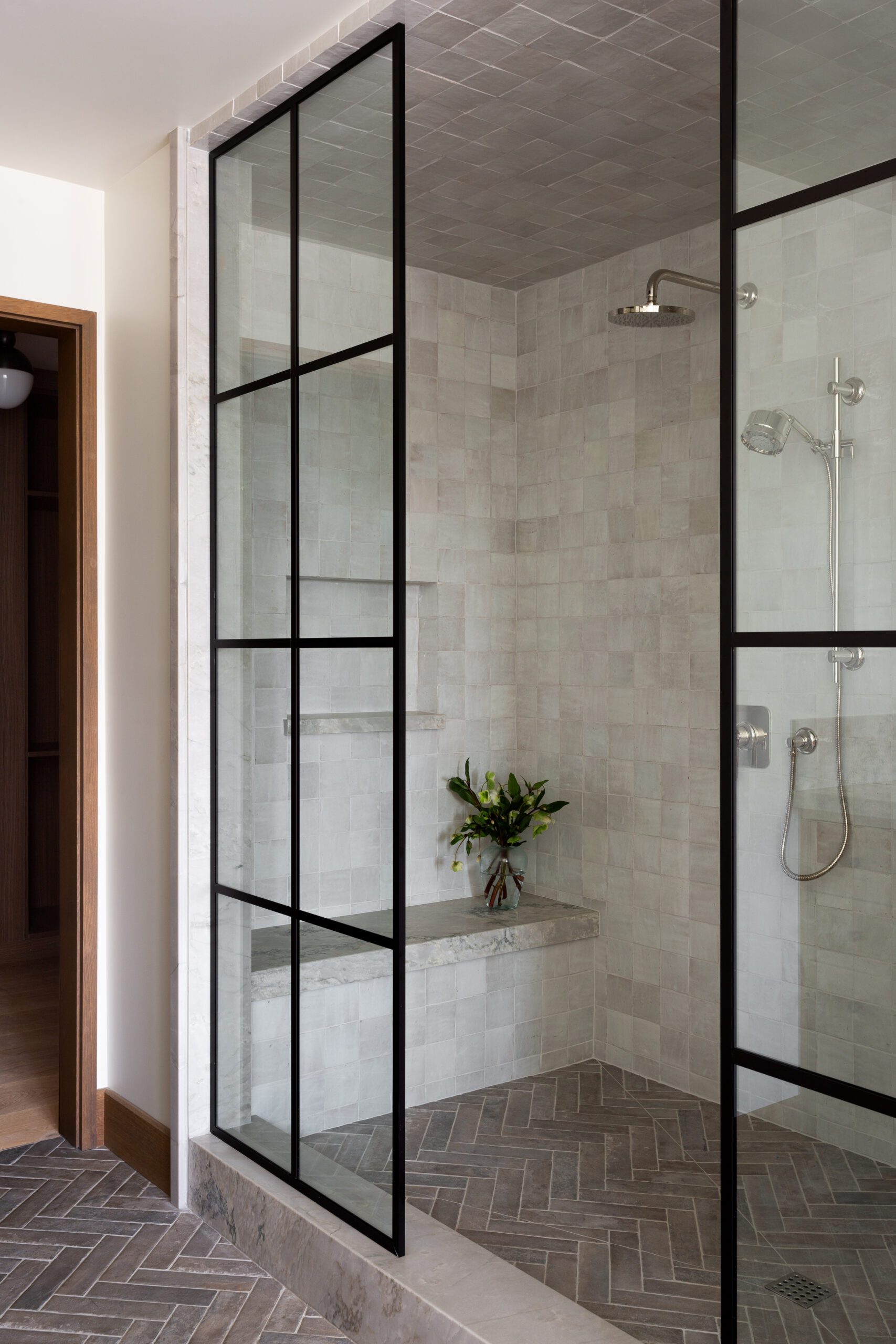 Zellige tiled bathroom inspiration