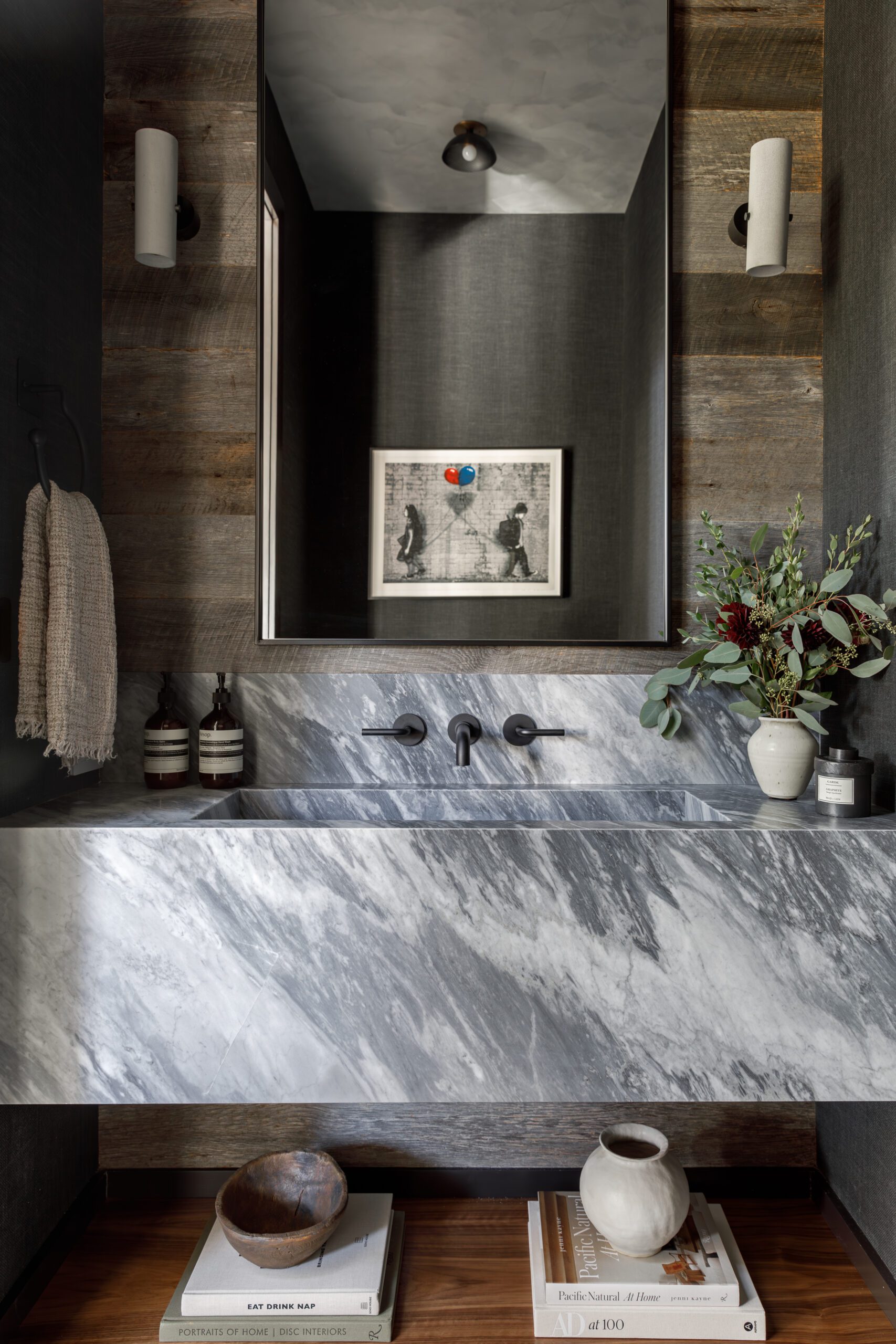 Stone Sink Modern Bathroom Design