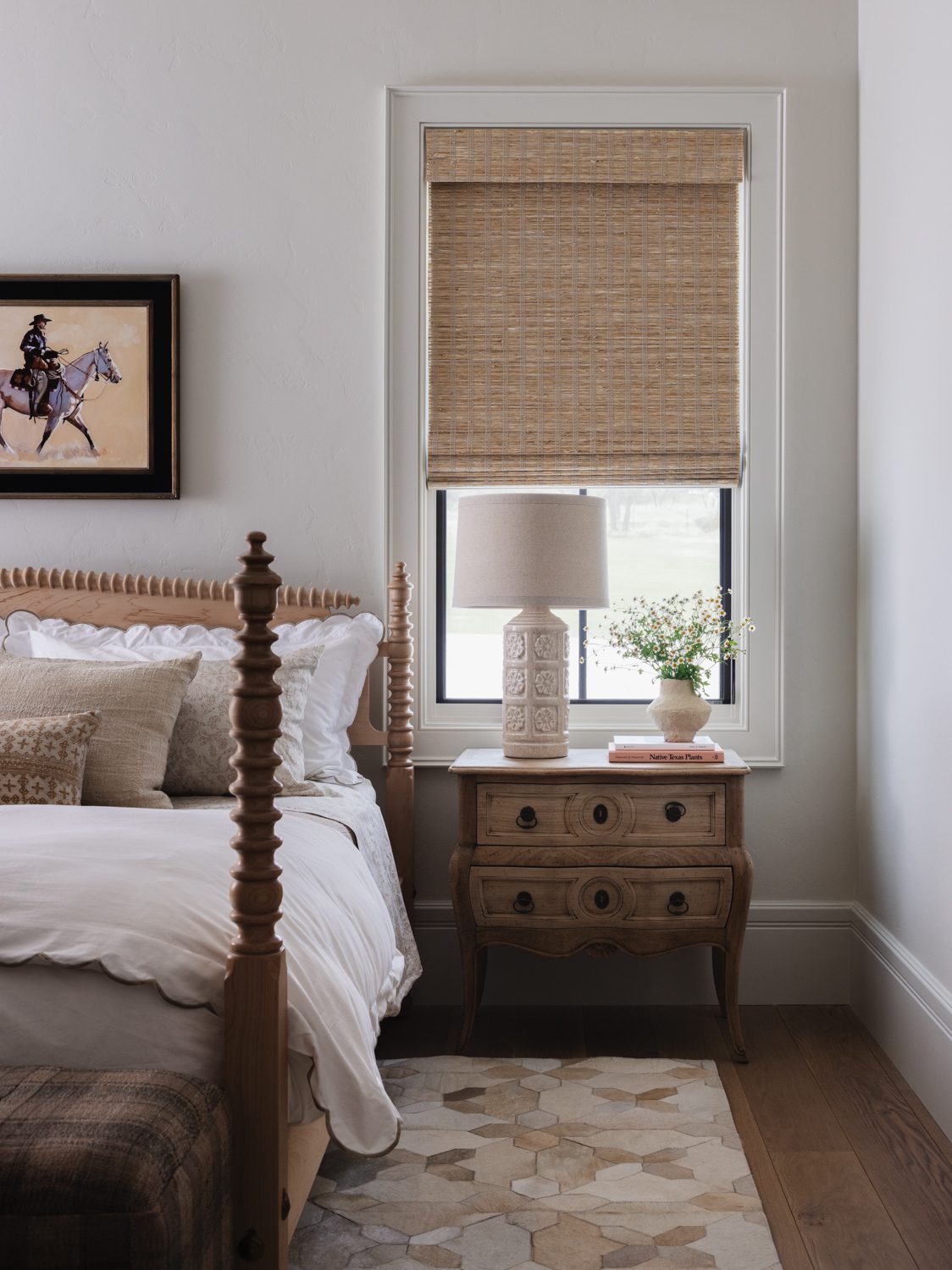 White Bedside Details