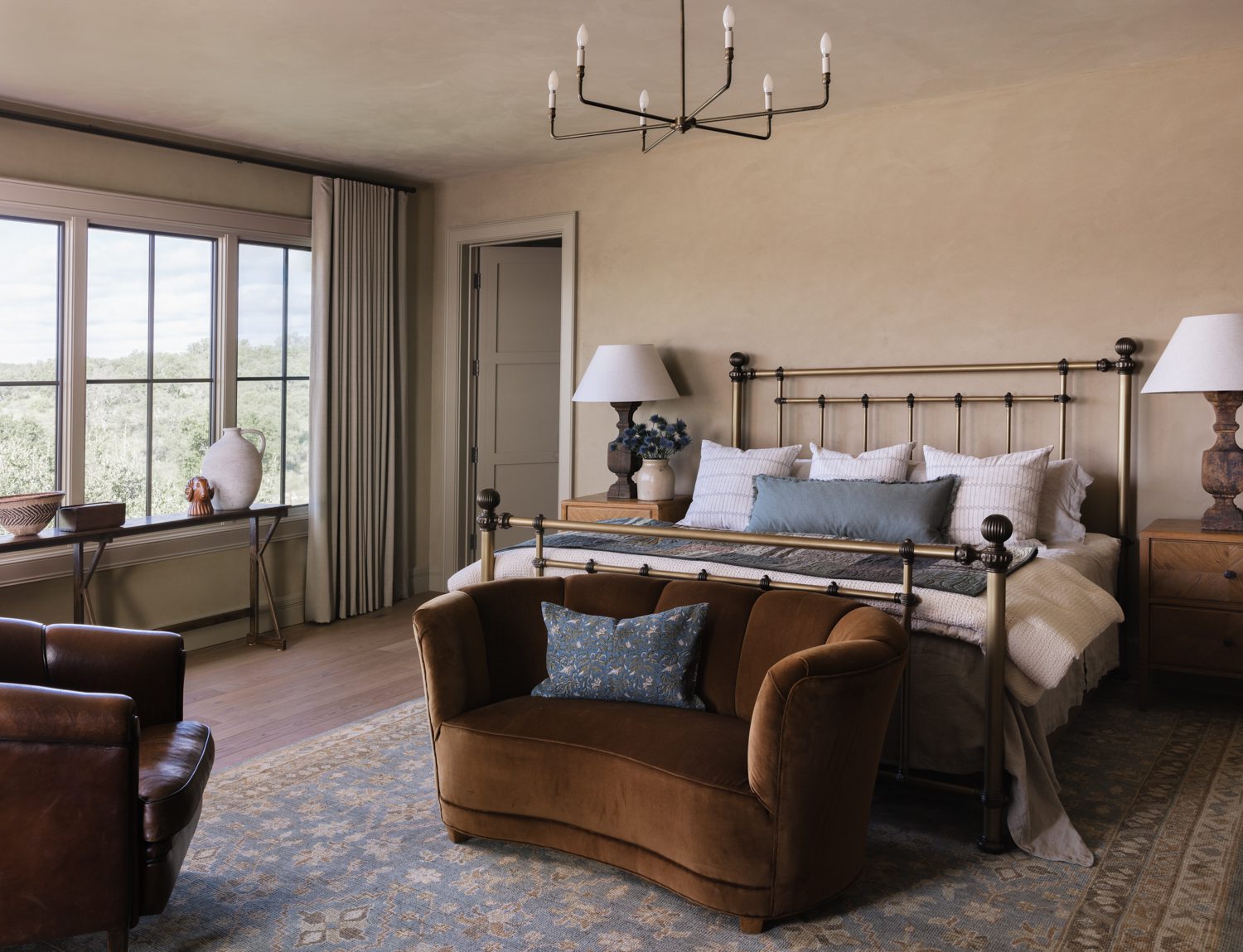 Bedroom and Amber Lounging Chaise