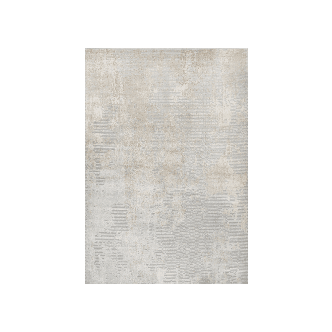 Neutral textured area rug