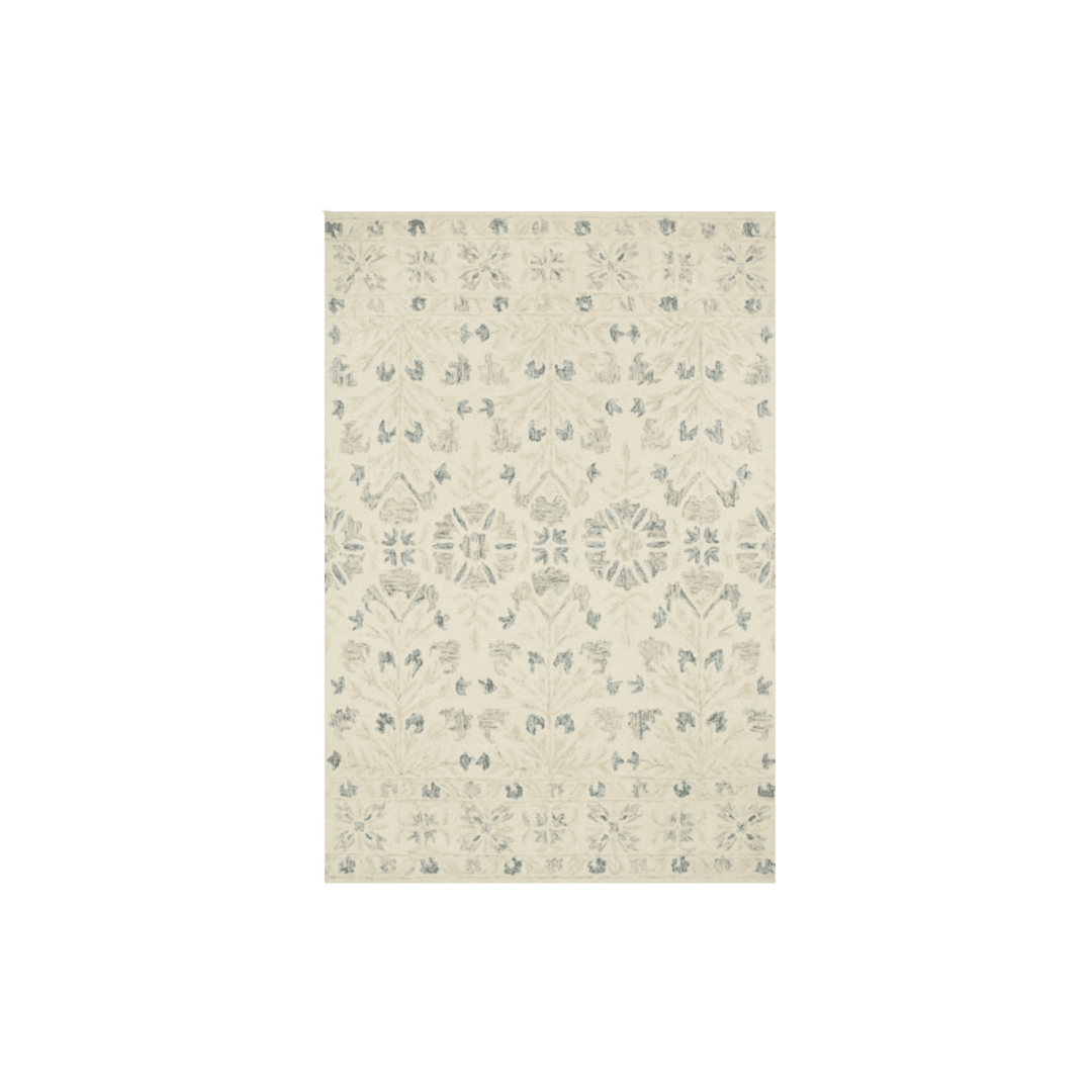 Detailed wool rug design