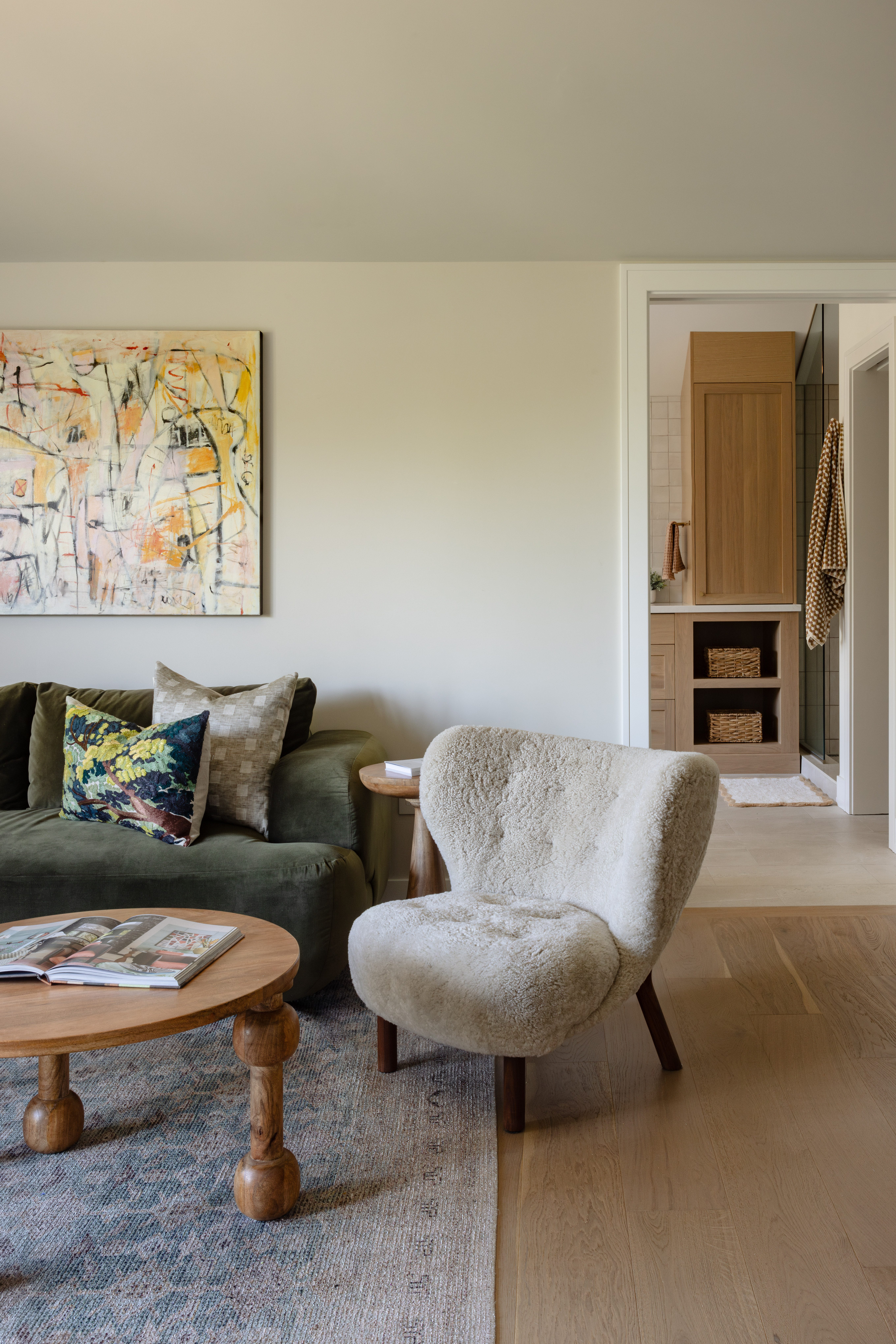 Contemporary living room design