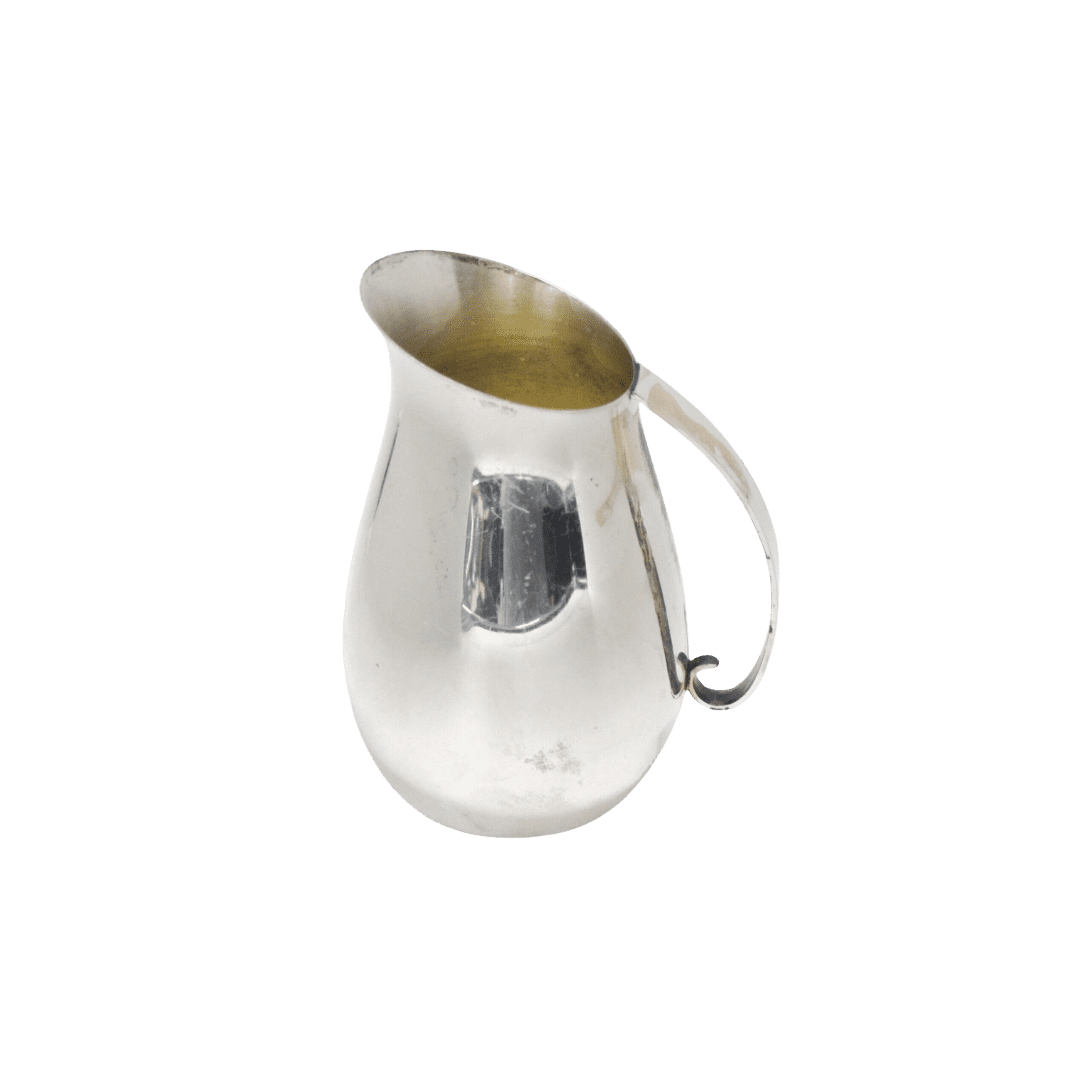 Silver decorative pitcher