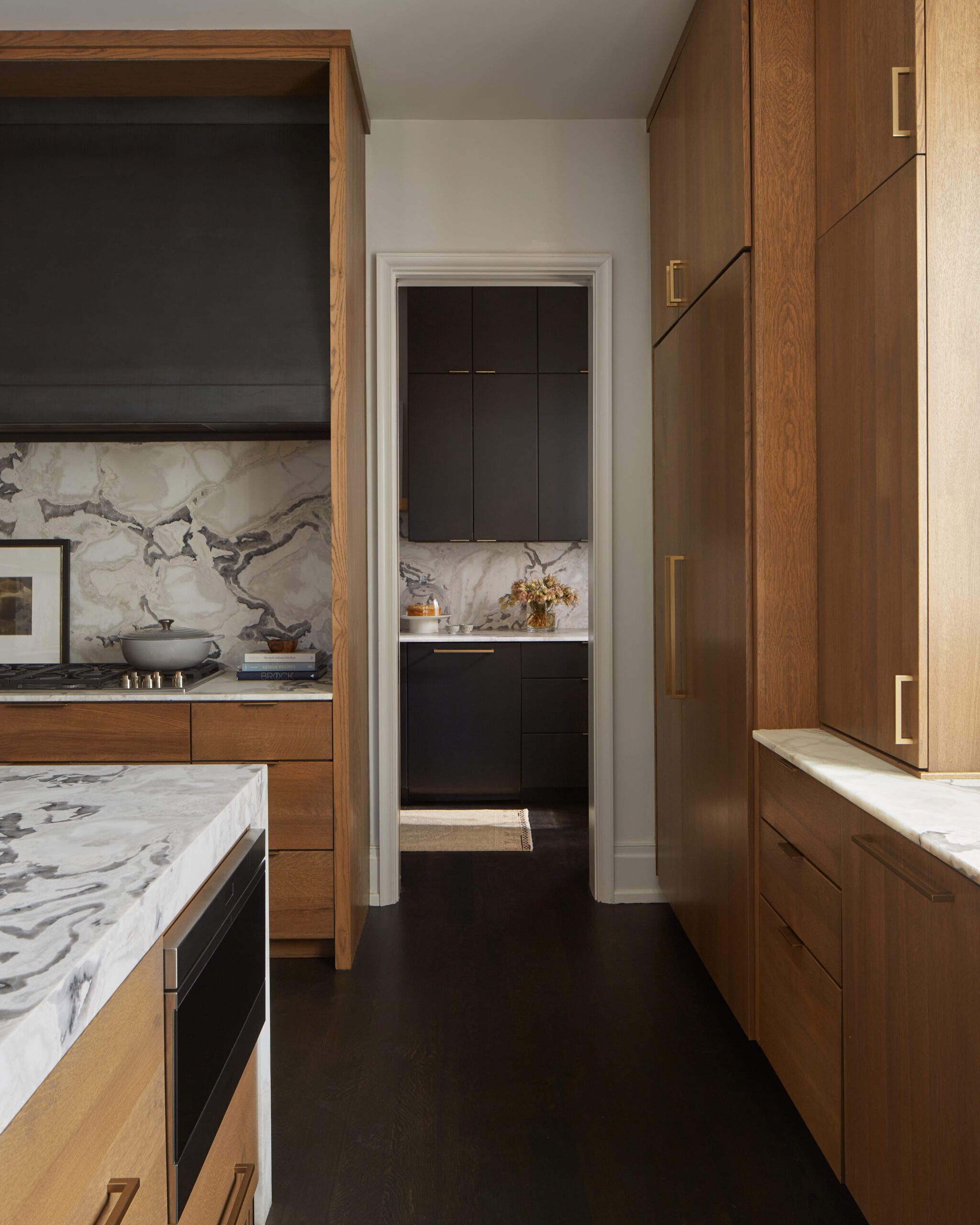 Tucked Away Pantry Area