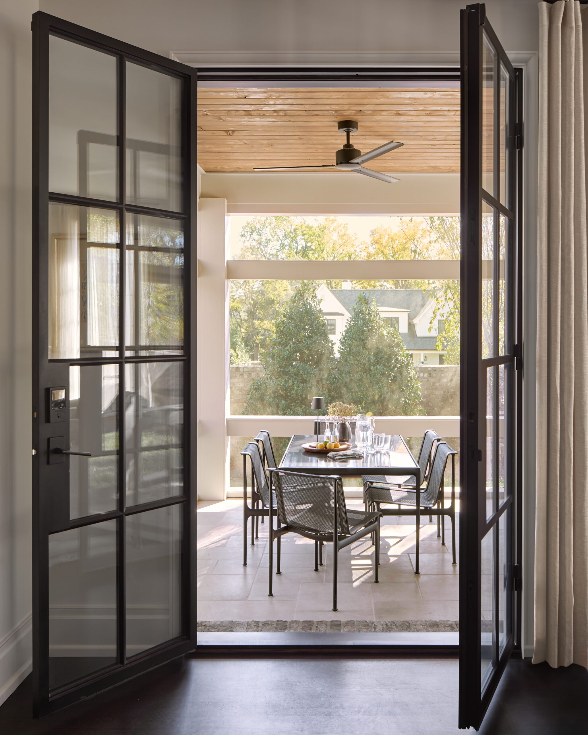 Entryway to Outdoor Dining