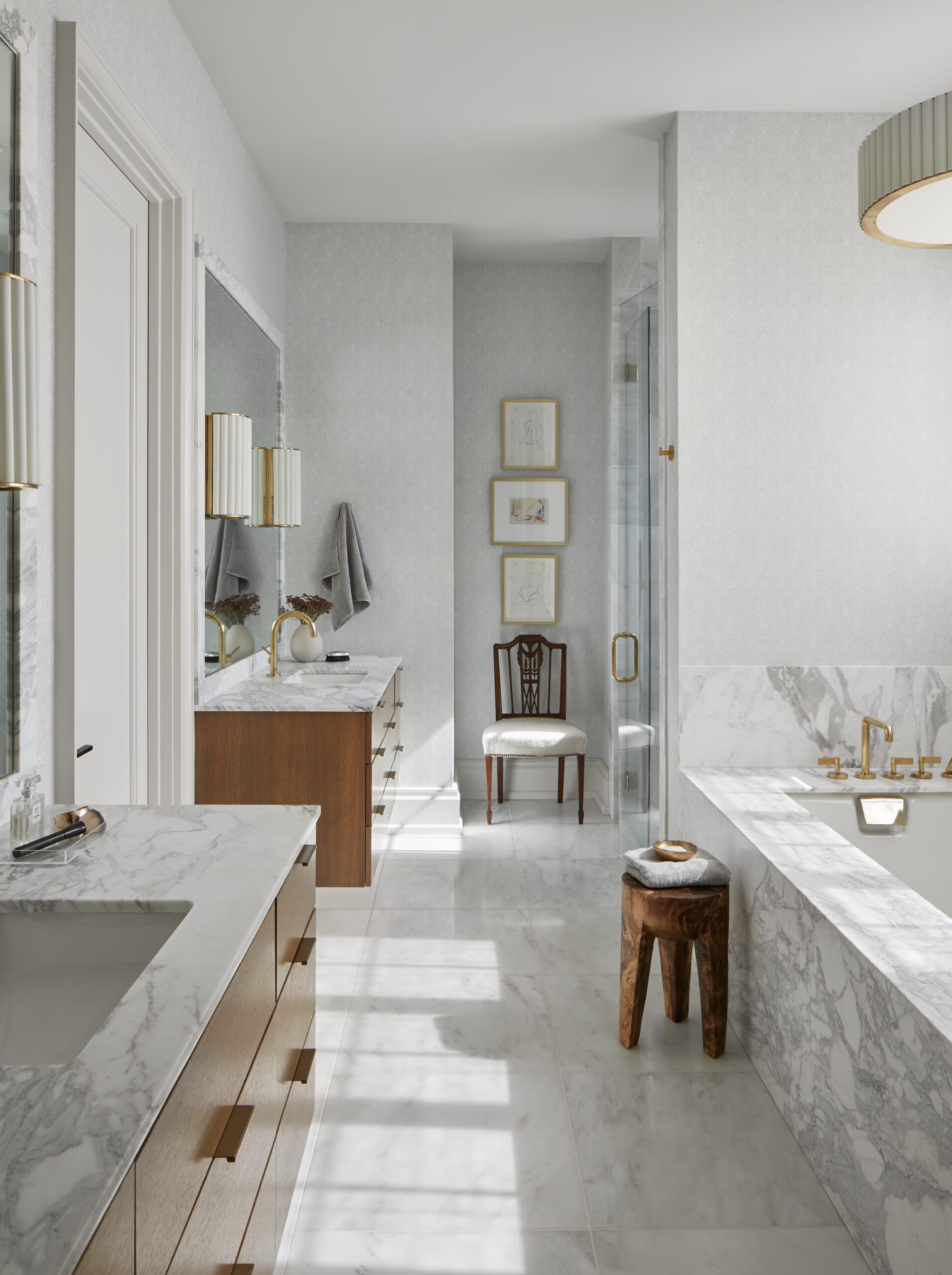 Double Vanity Bathroom