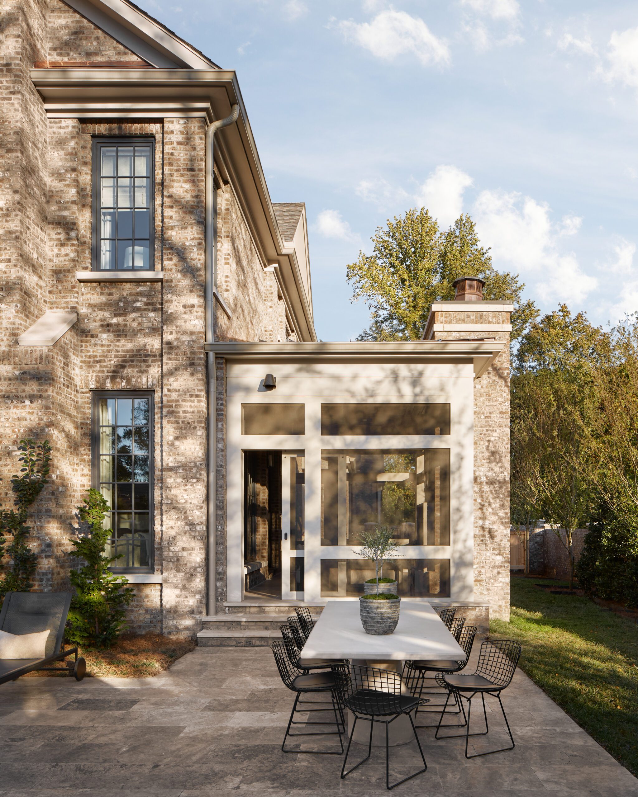 Outdoor Facade of Sunroom