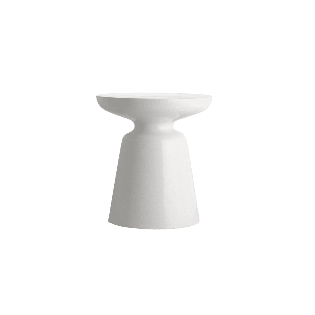 Curved White Table