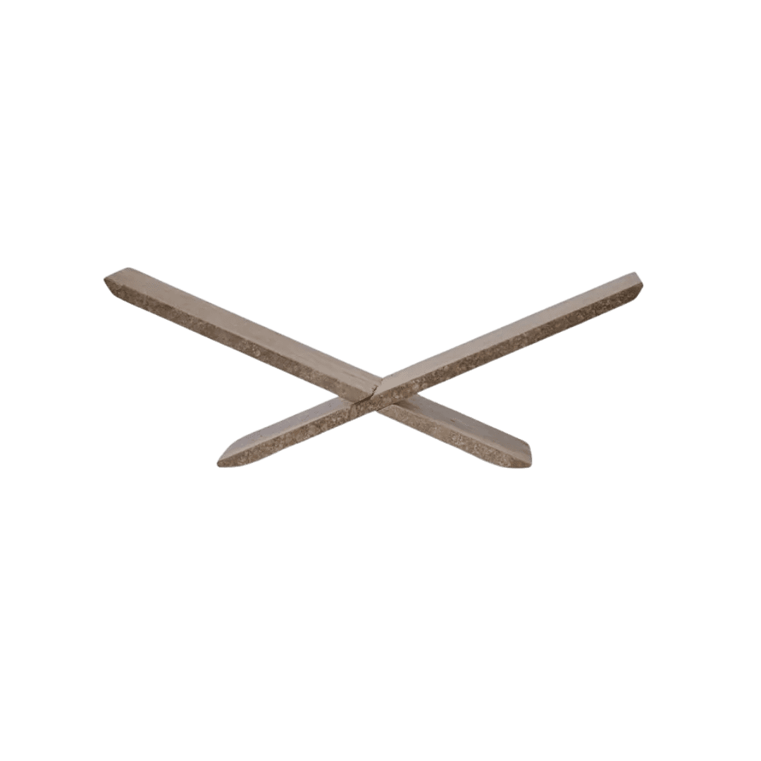 Wooden travertine book stand