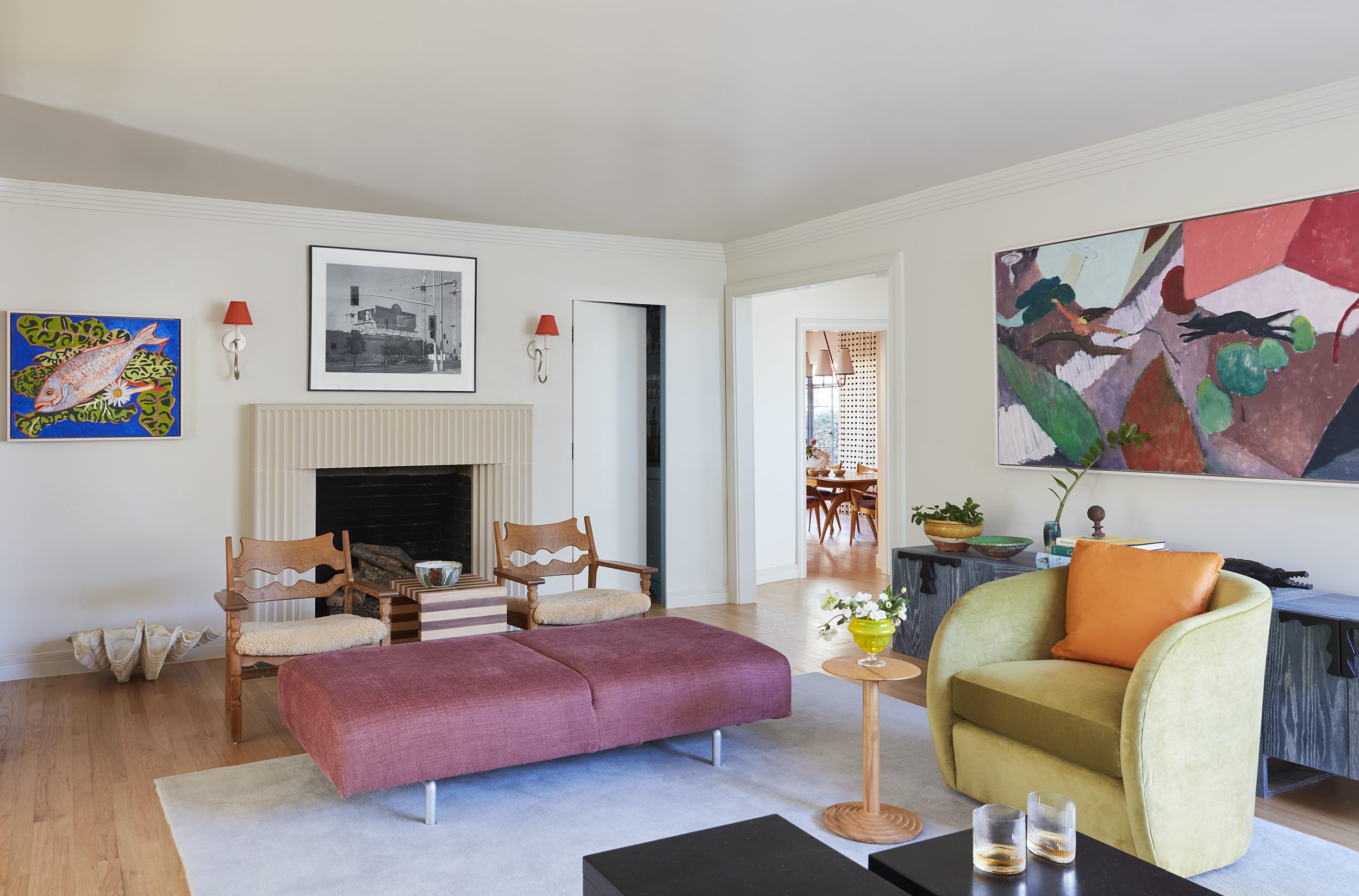 Colorful living room furniture inspiration