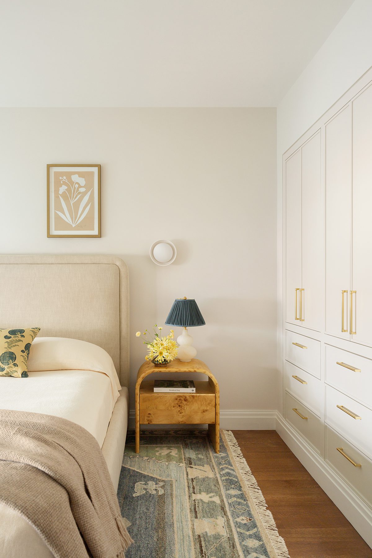 Bedside Curved Table