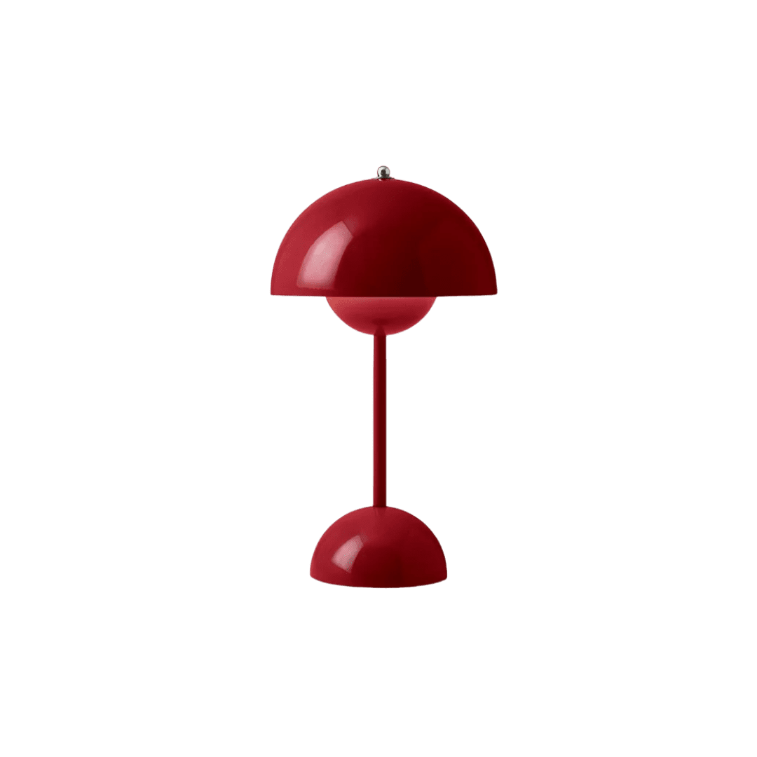 Modern mushroom midcentury lamp