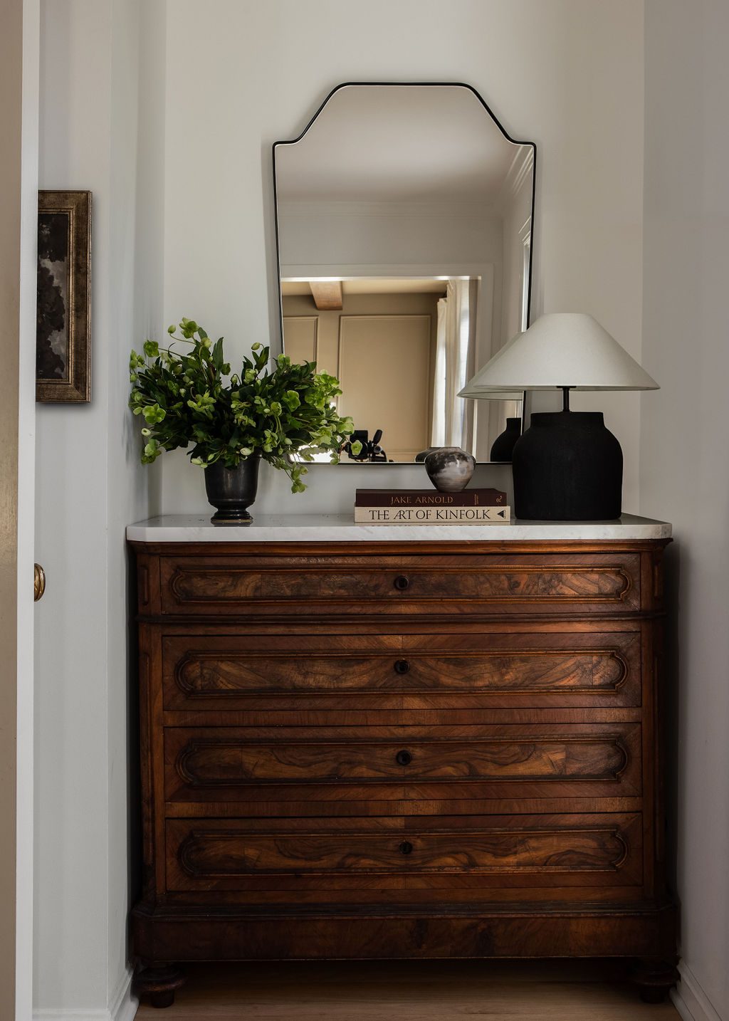 Unique Shaped Entryway