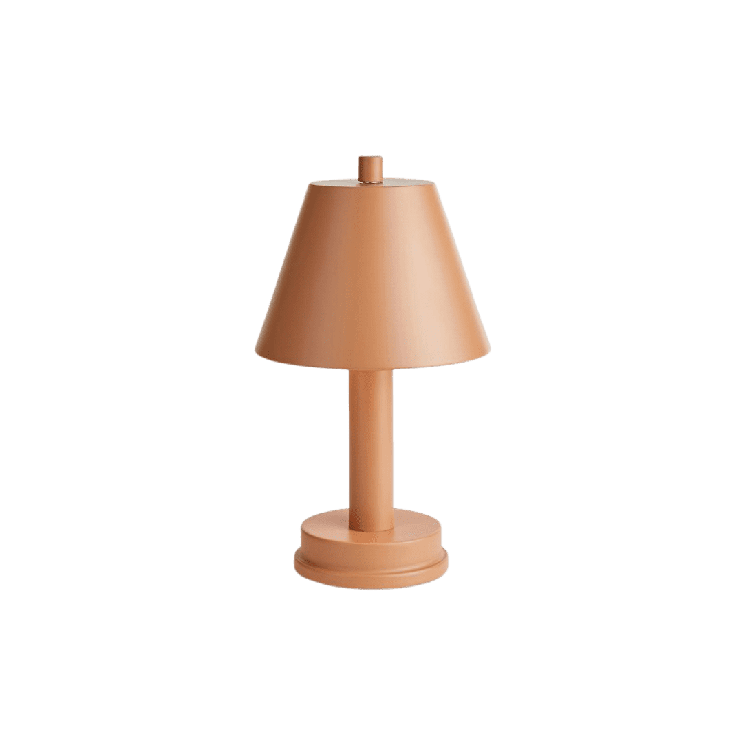 Peach LED table lamp