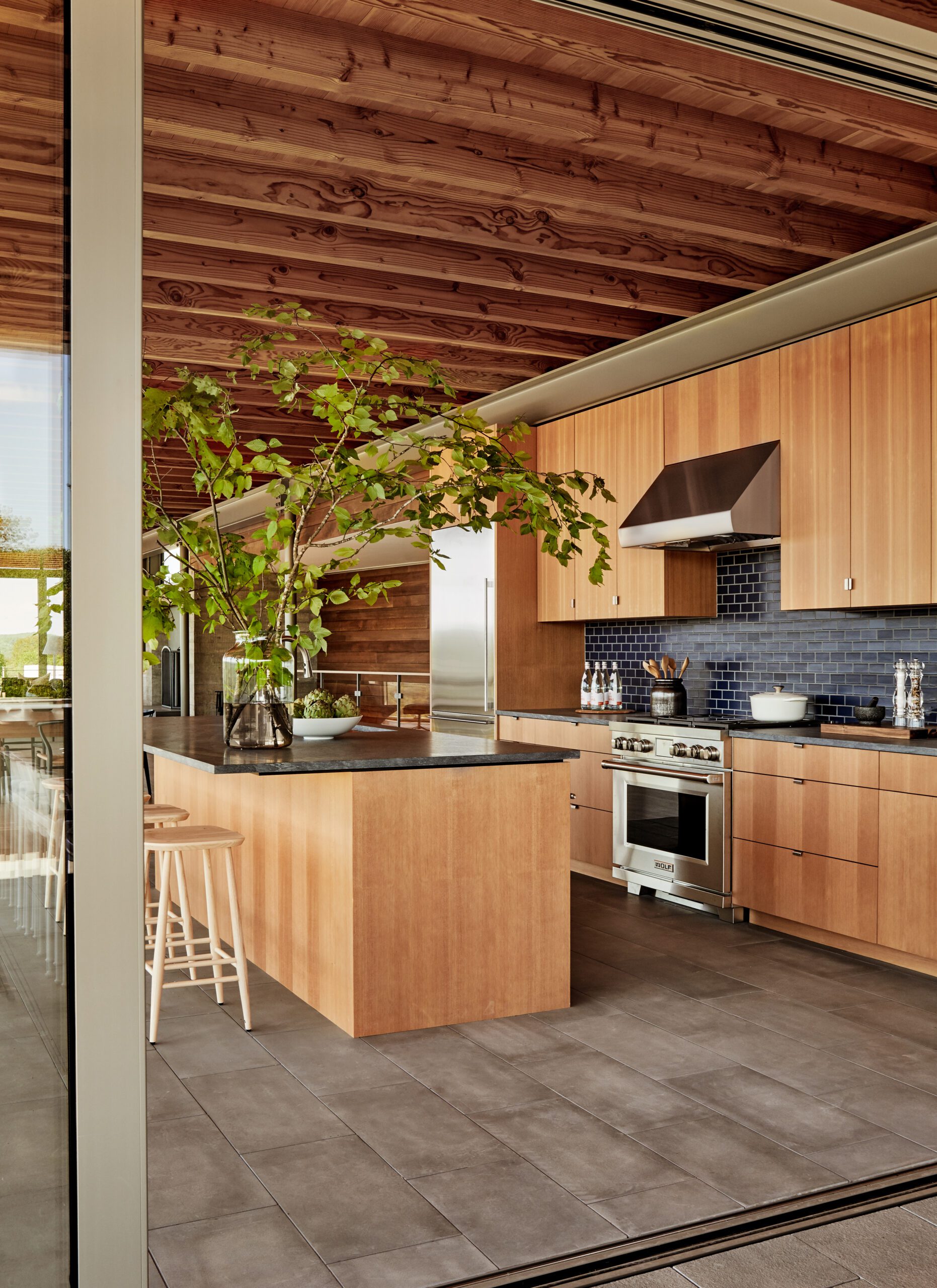Kitchen cabinetry midcentury design