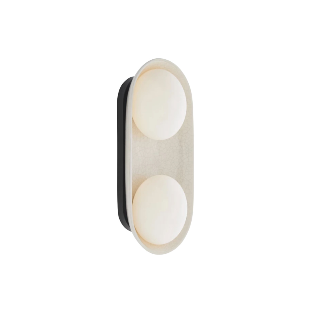 Stacked Bathroom Lights