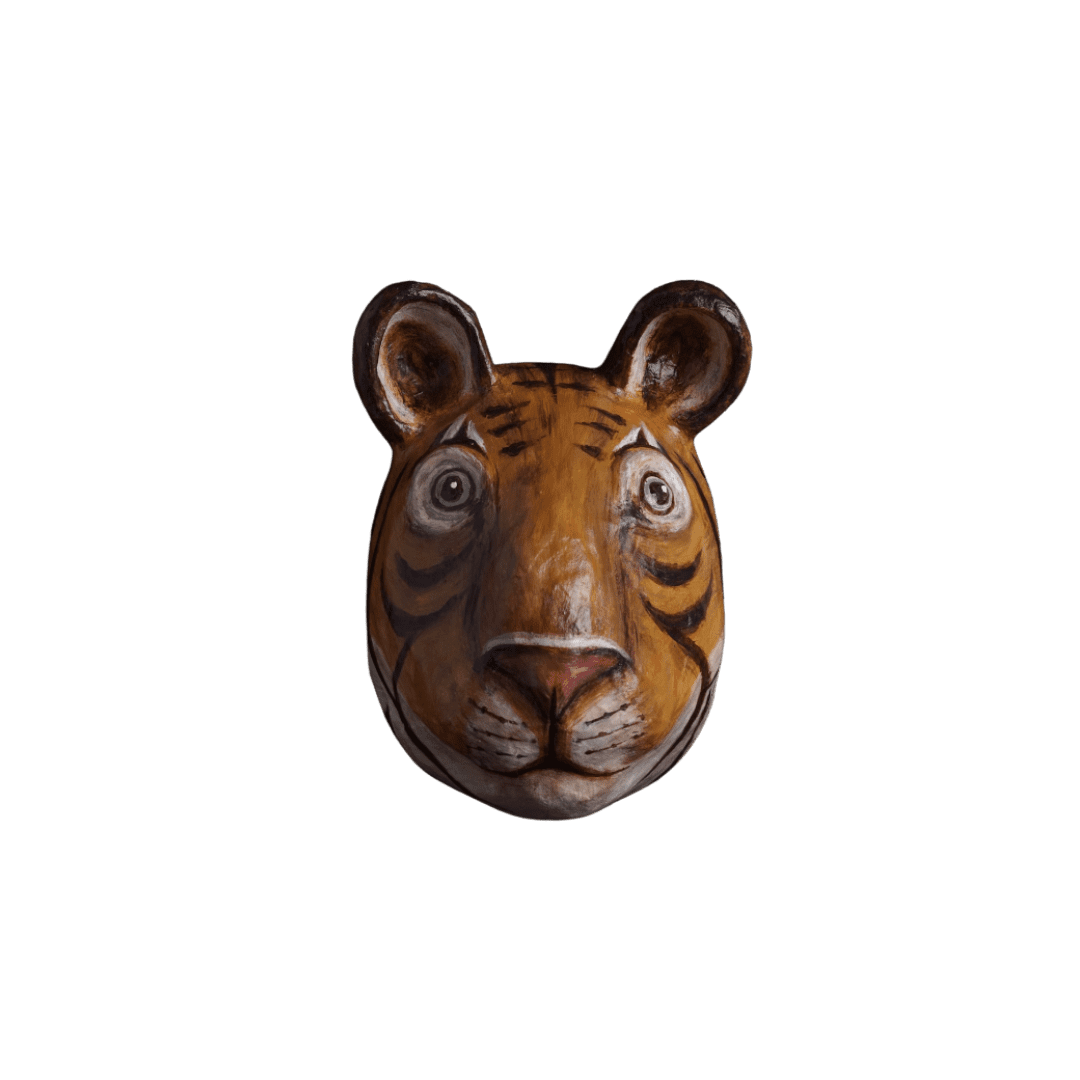 Decorative tiger wall hanging