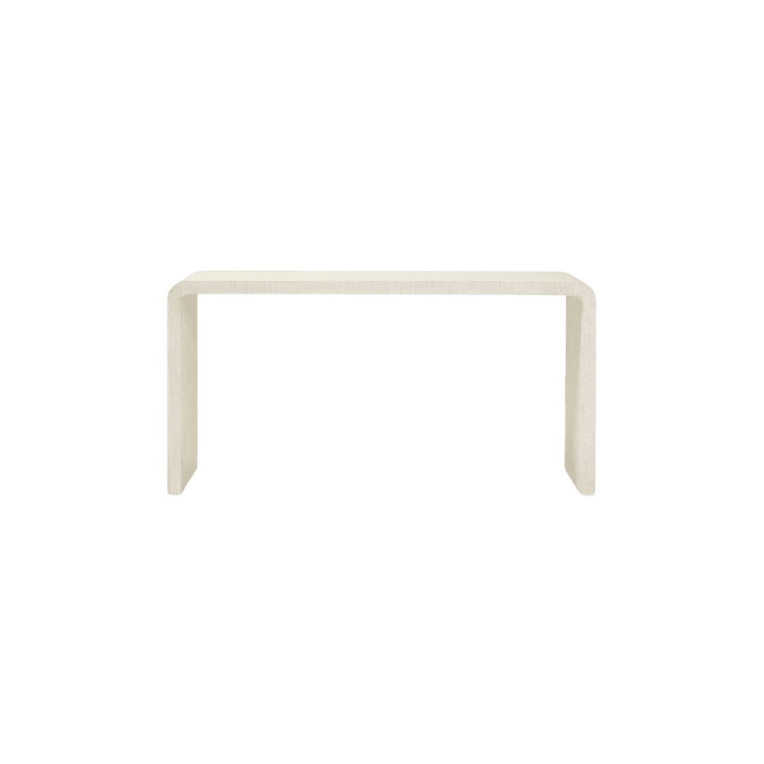 White Curve Entryway