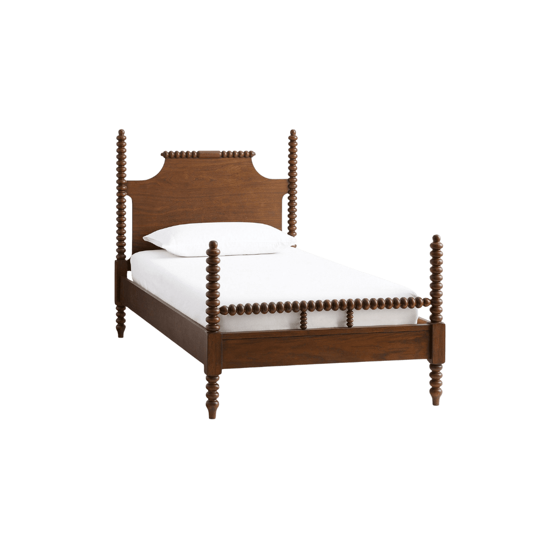 Wooden spindle bedframe