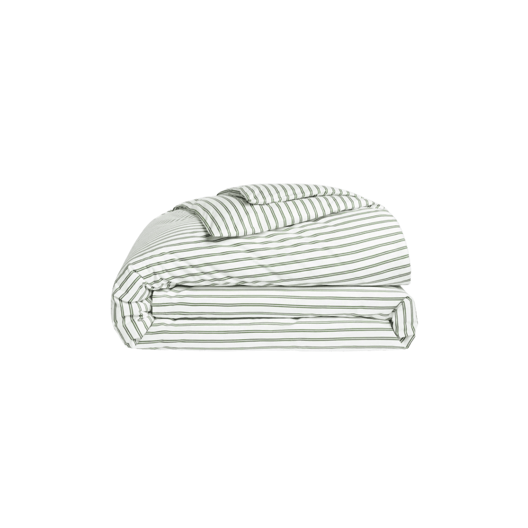Striped bedding duvet