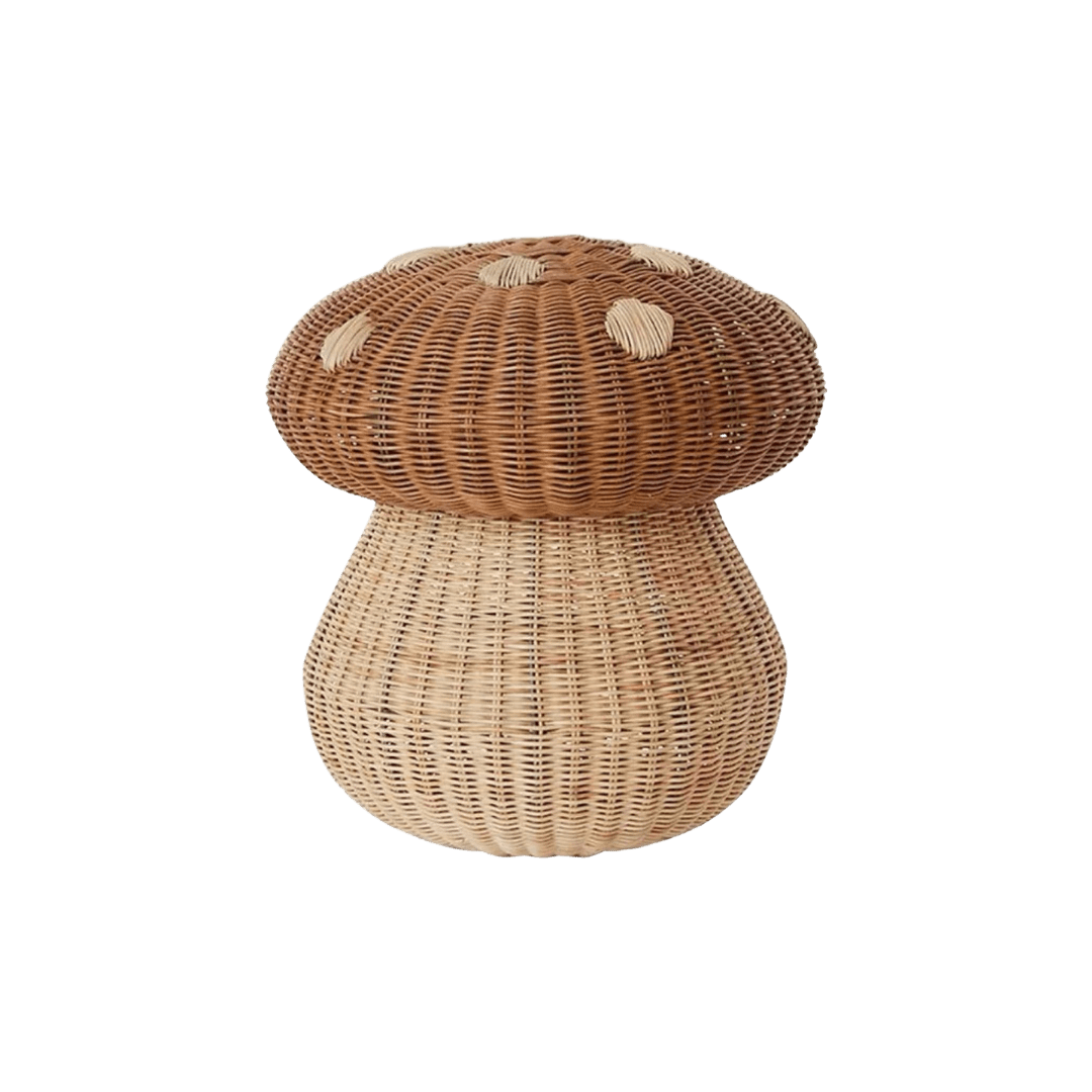 Mushroom storage basket