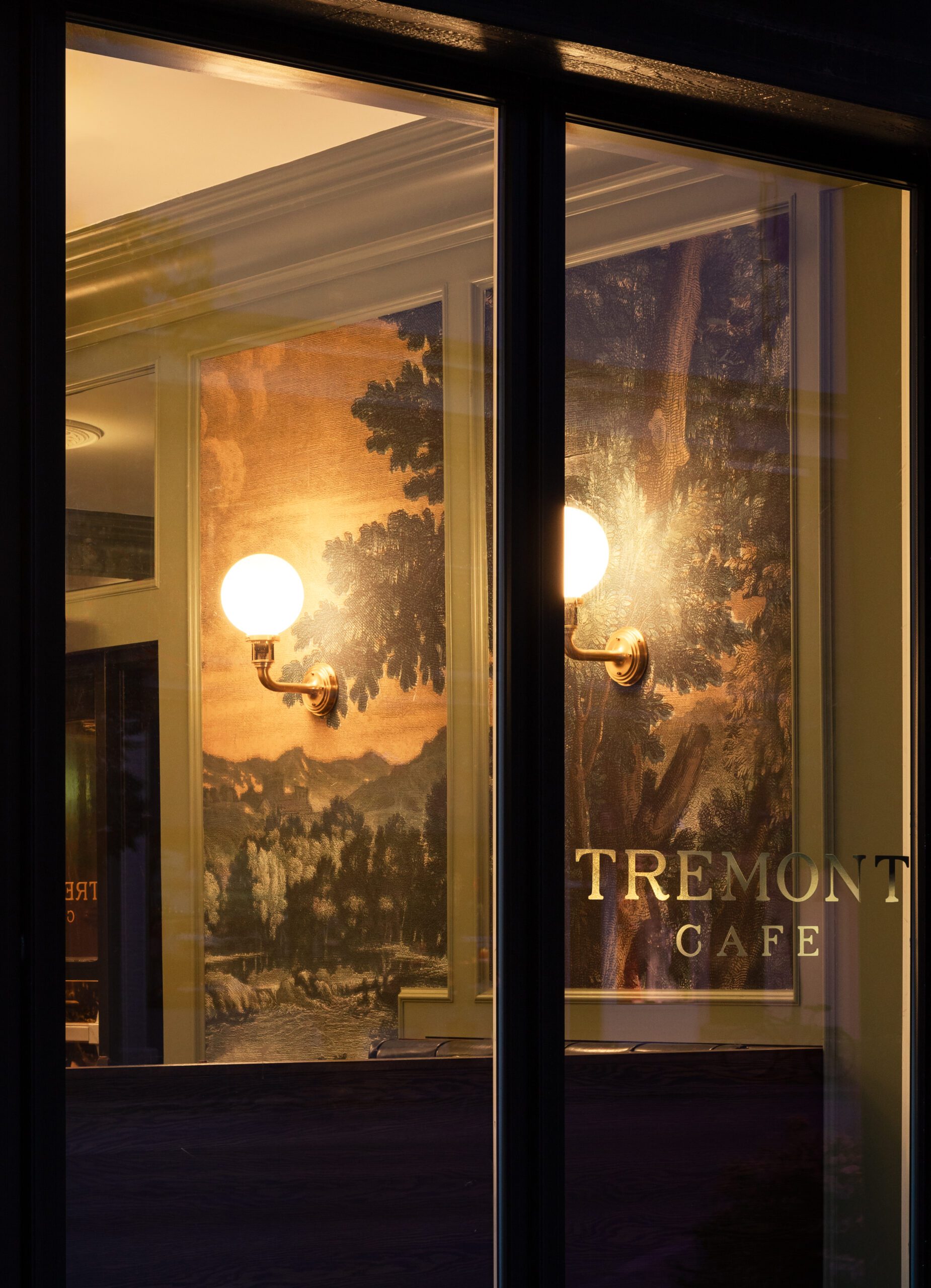 Tremont Cafe window
