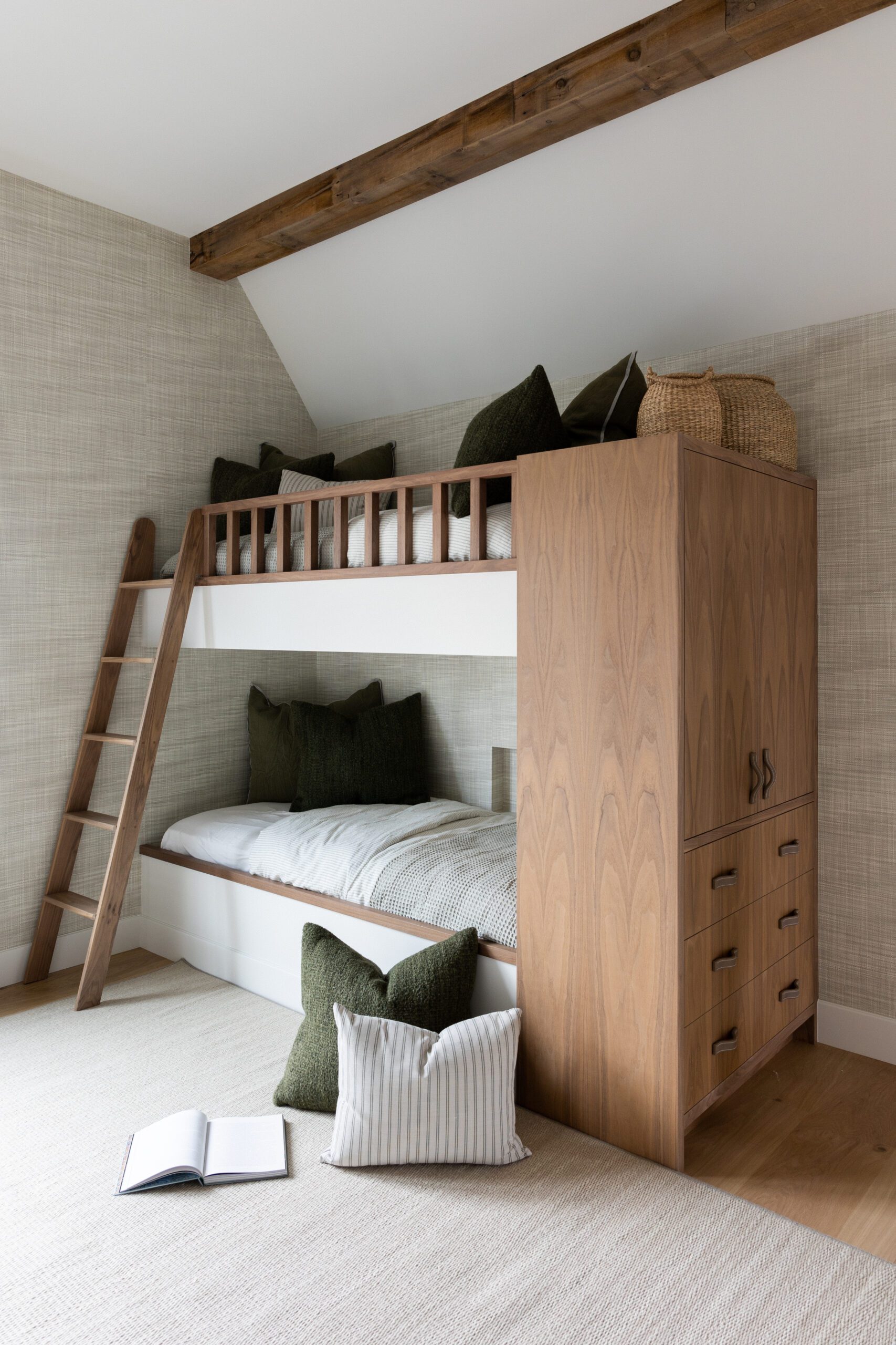 Custom bunk beds children's room