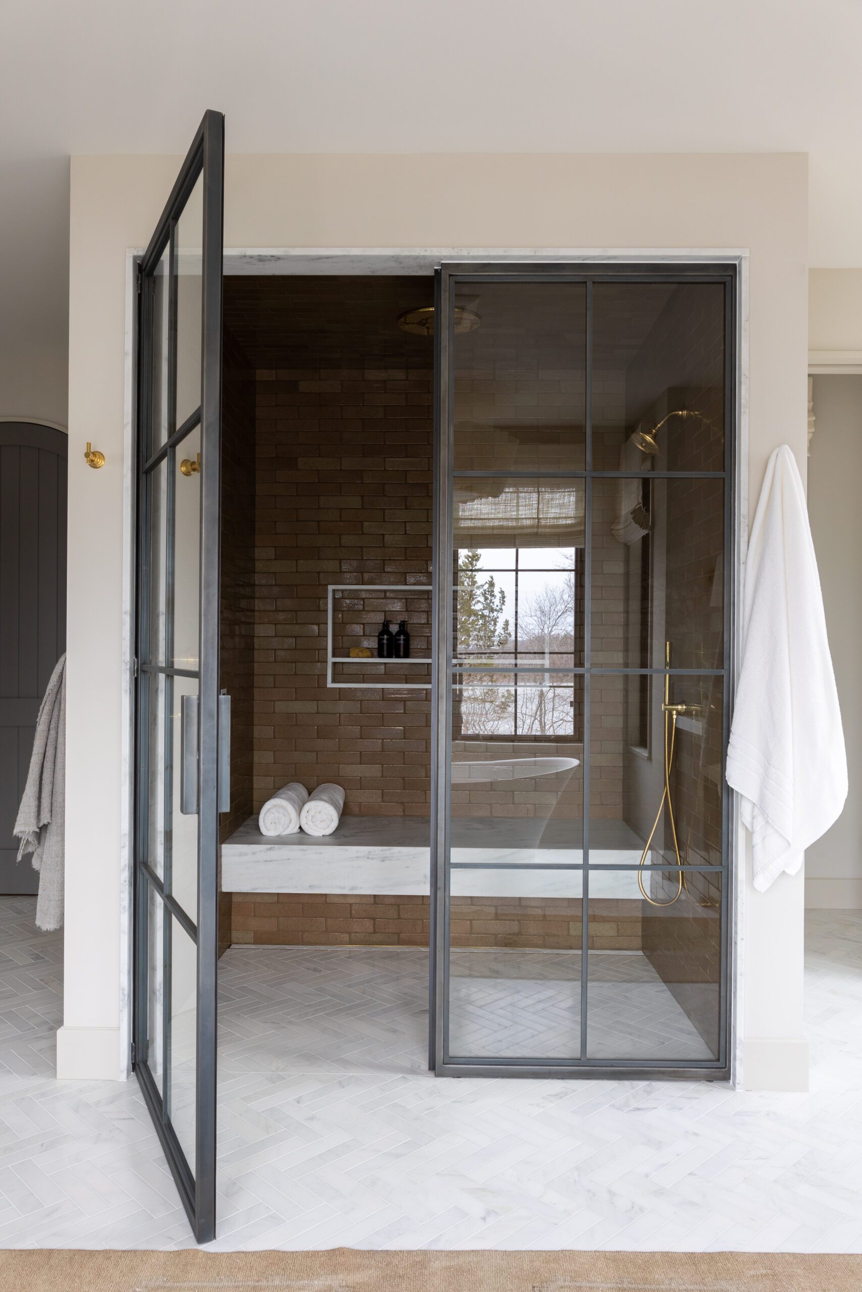 Bathroom shower design