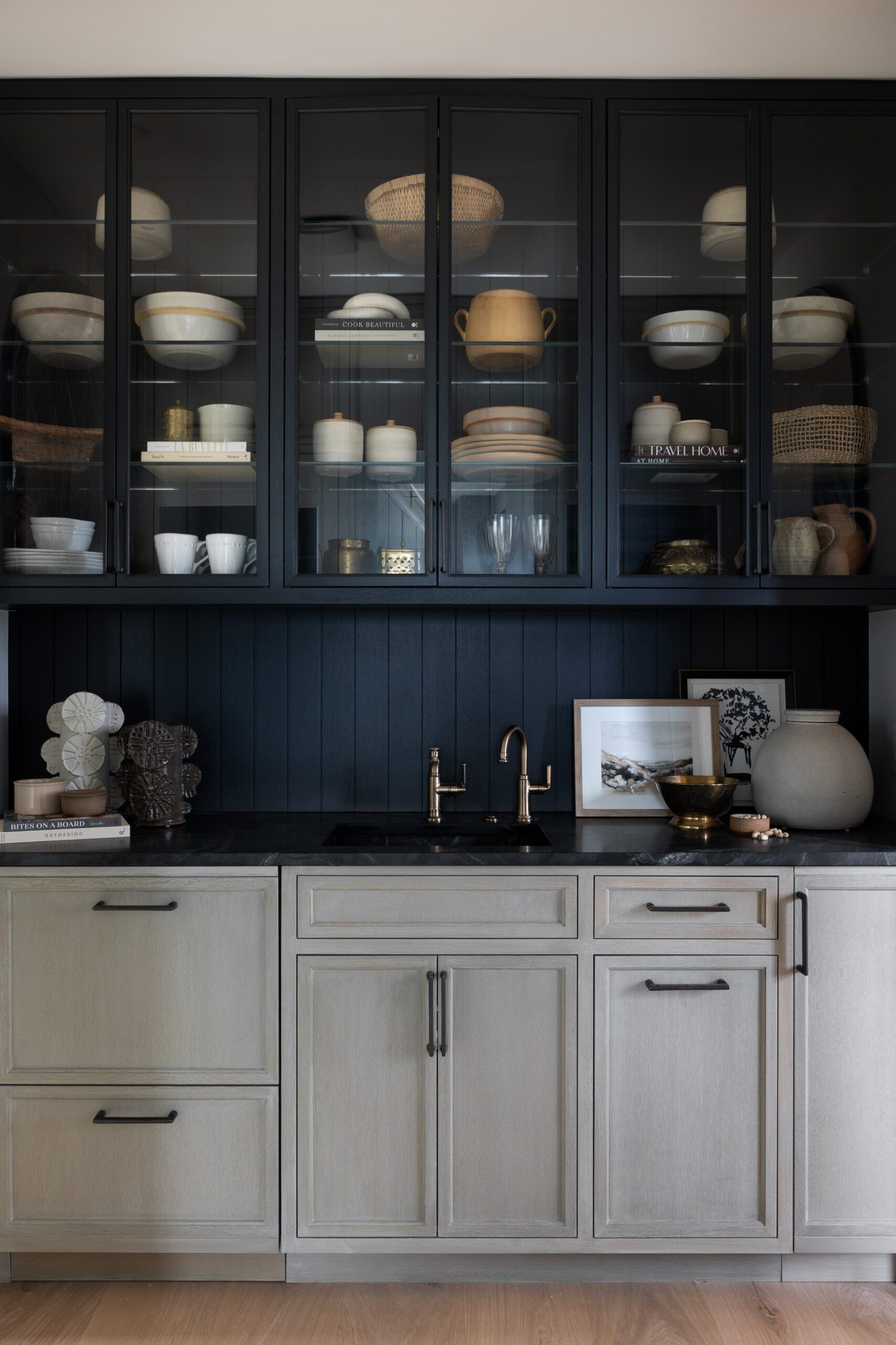 Tucked away mini bar