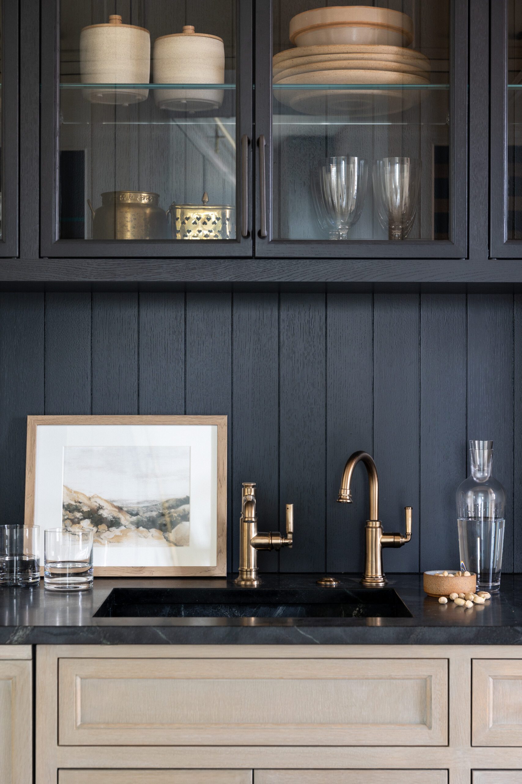 Vignette of mini bar