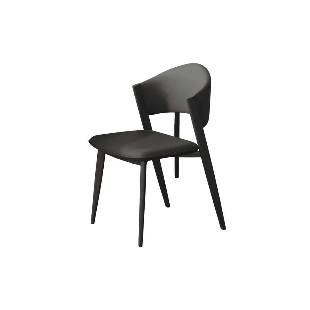 Black dining chair
