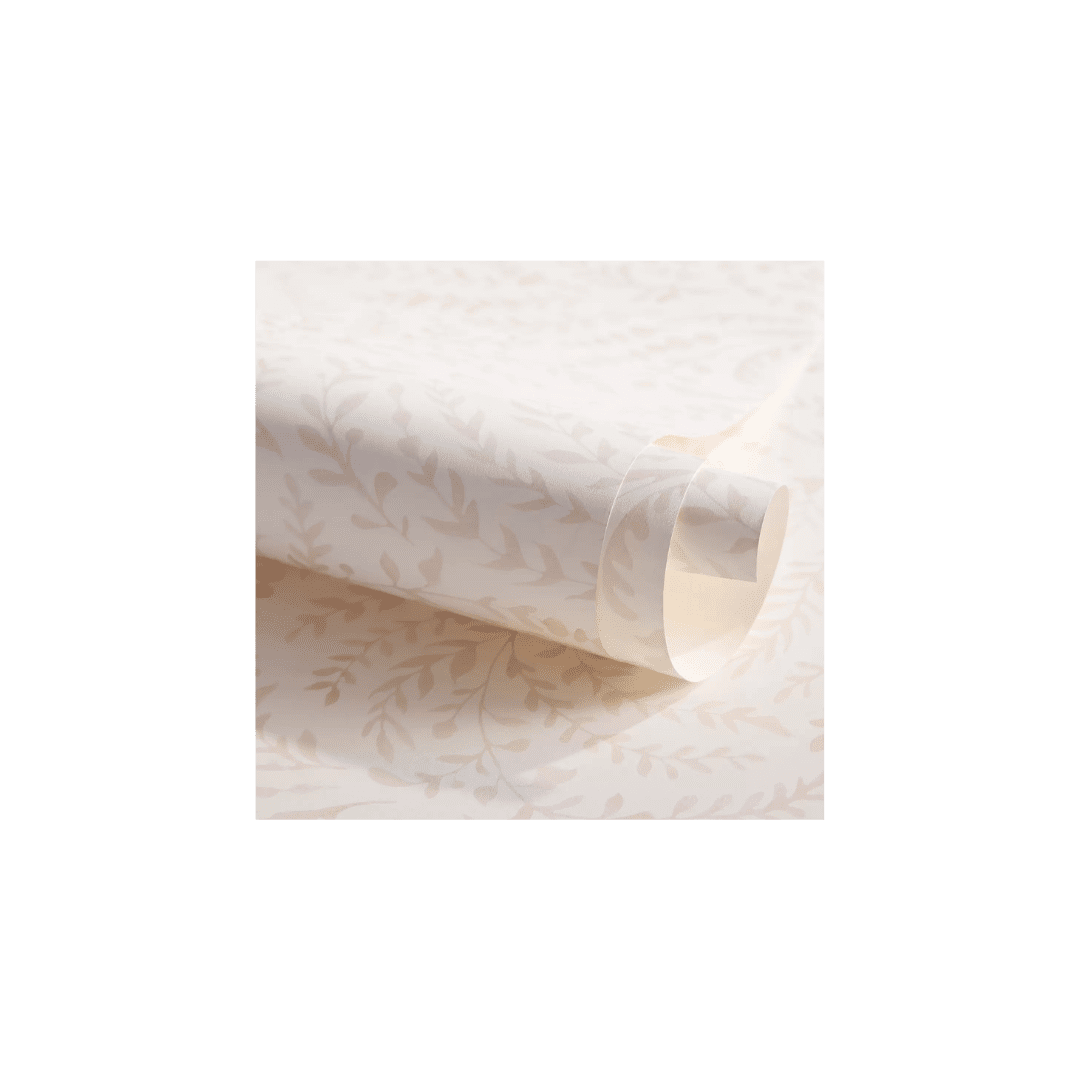 Pink patterned wallpaper