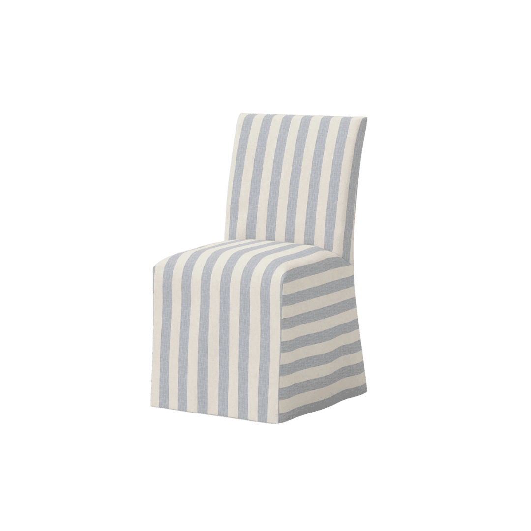 Striped dining room chair