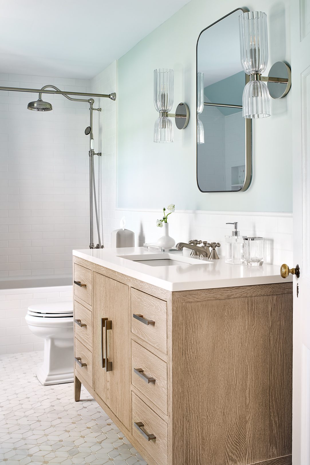 Bathroom upgrade modern vanity