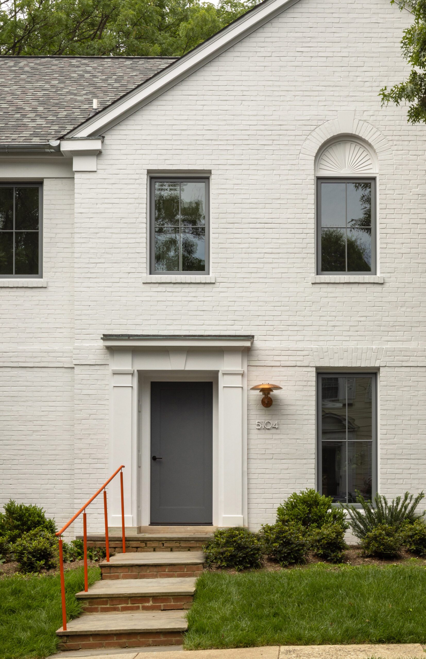 Colorful home railing