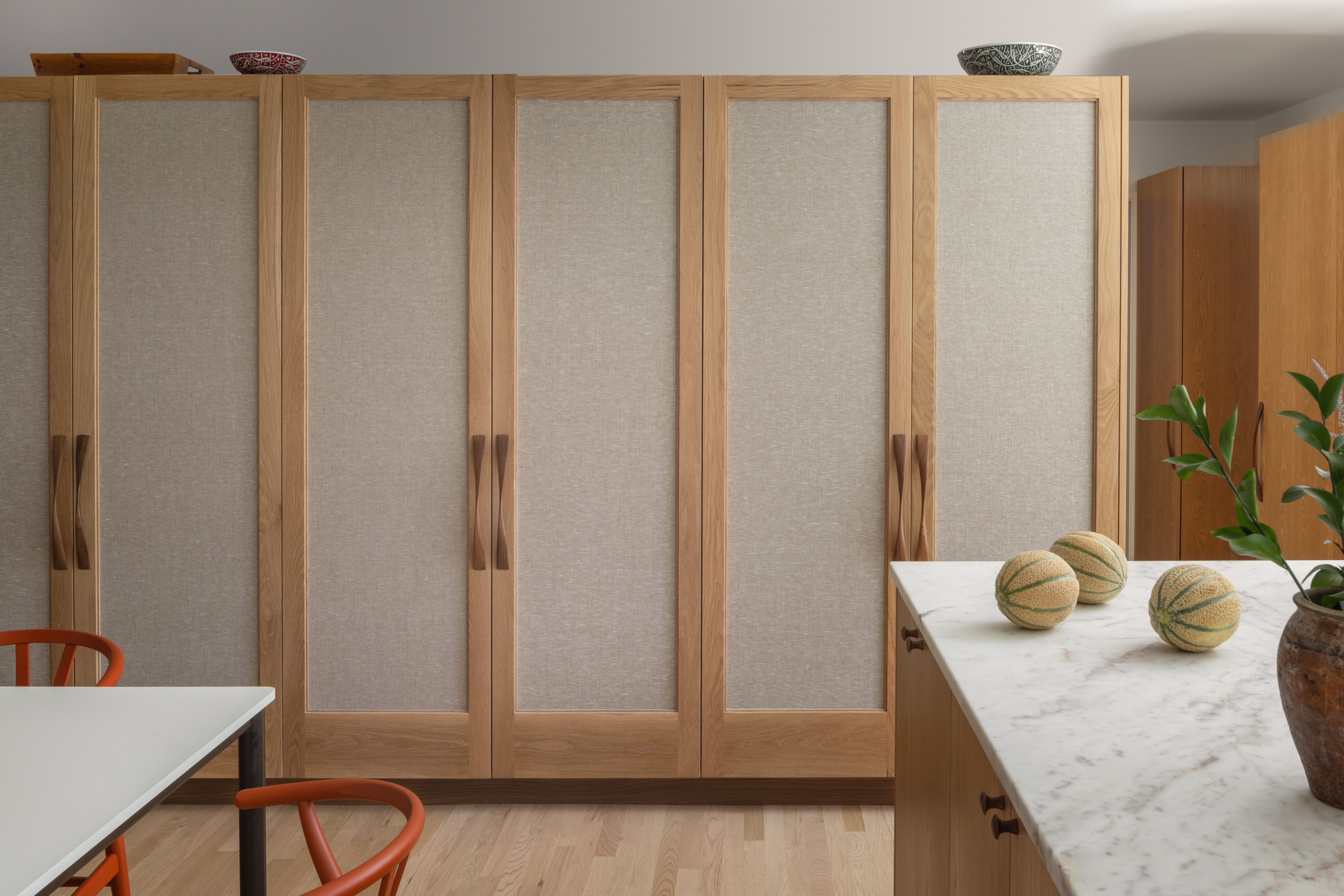 Custom millwork storage solutions