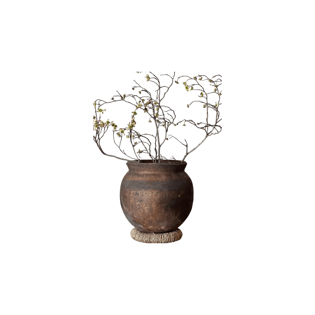 Antique planter pot