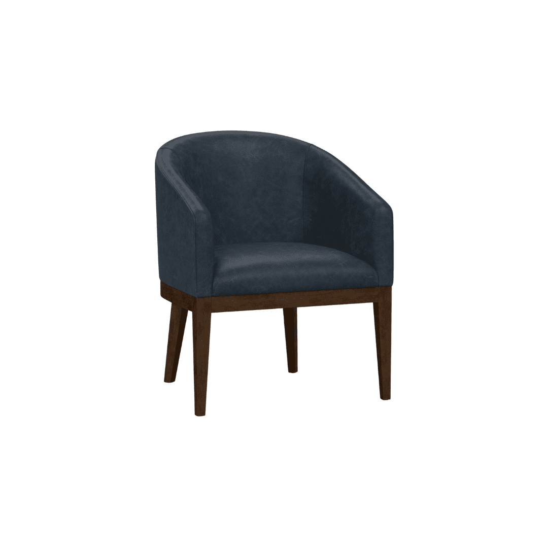 Navy dining chair