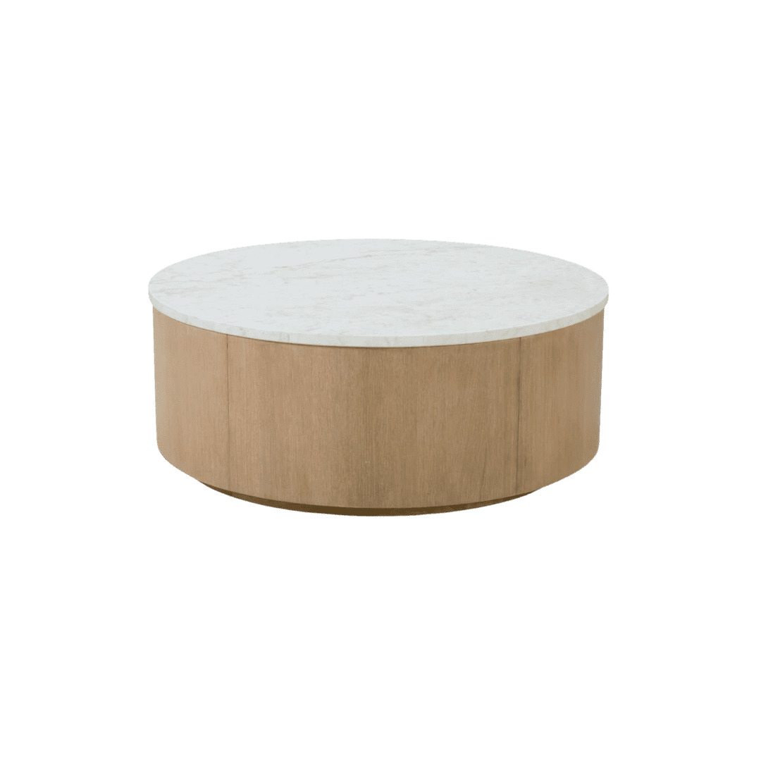 Round coffee table