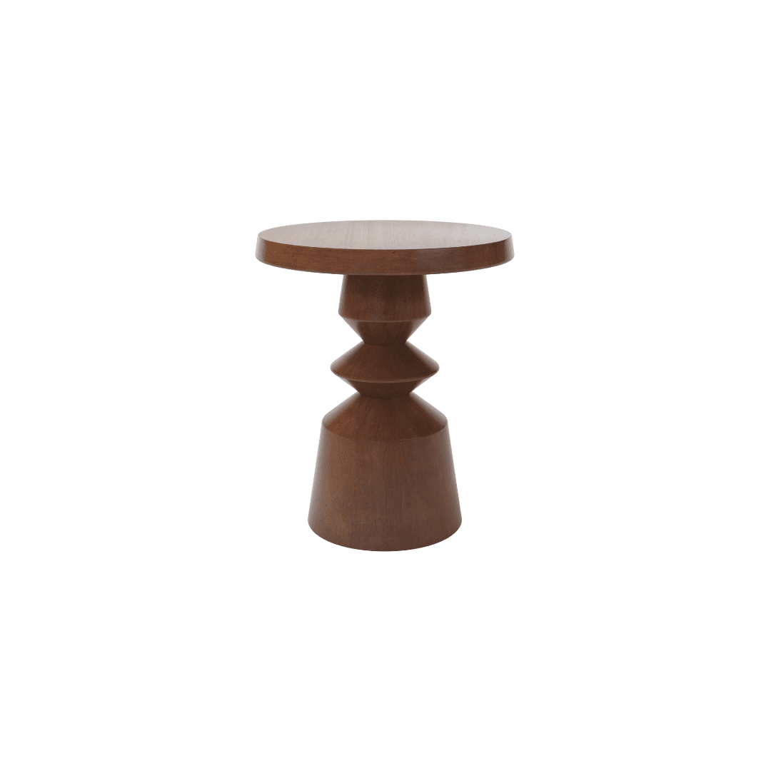 Walnut side table