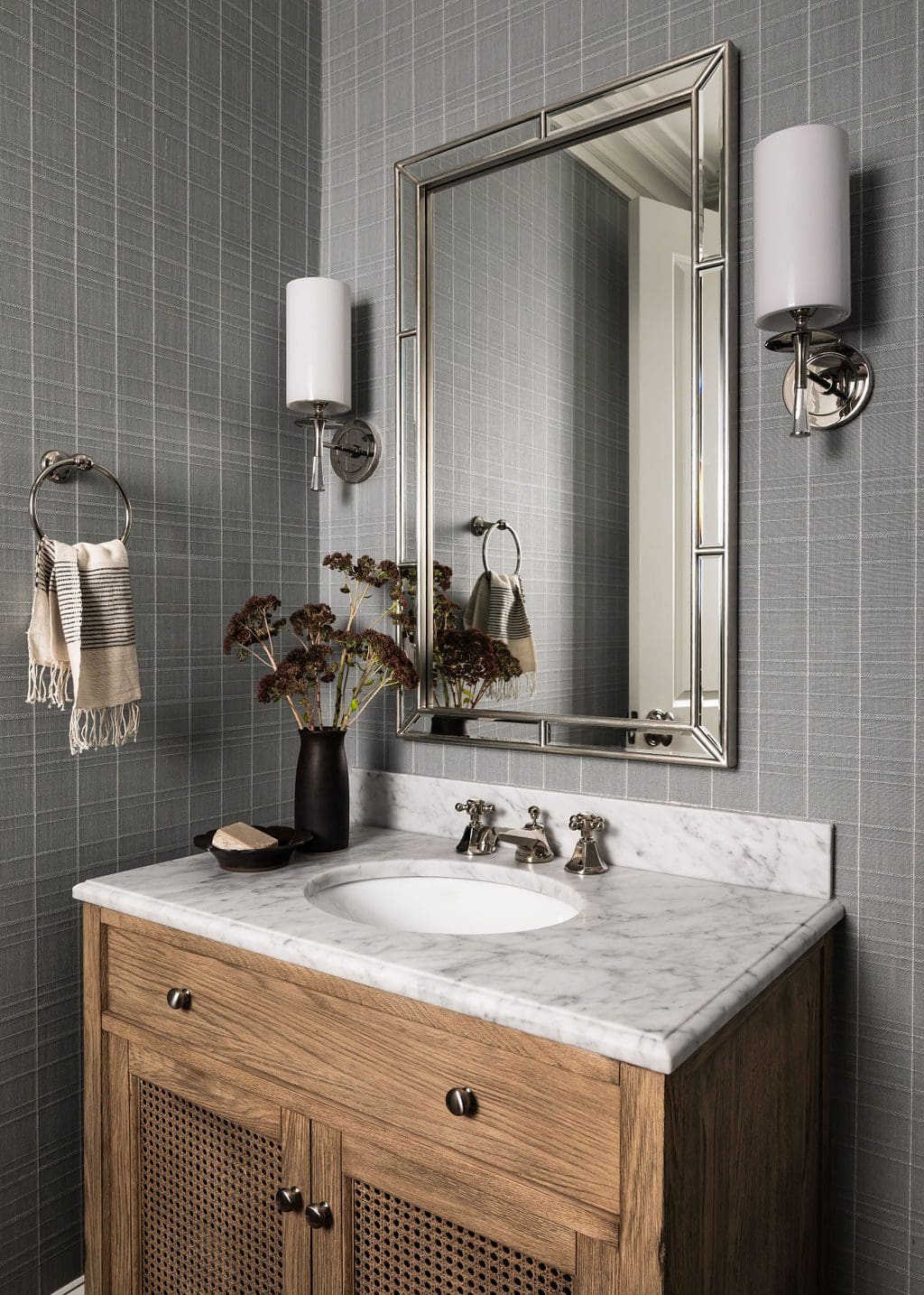 Calming coastal bathroom inspiration