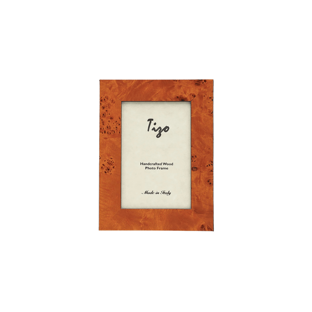 Orange picture frame