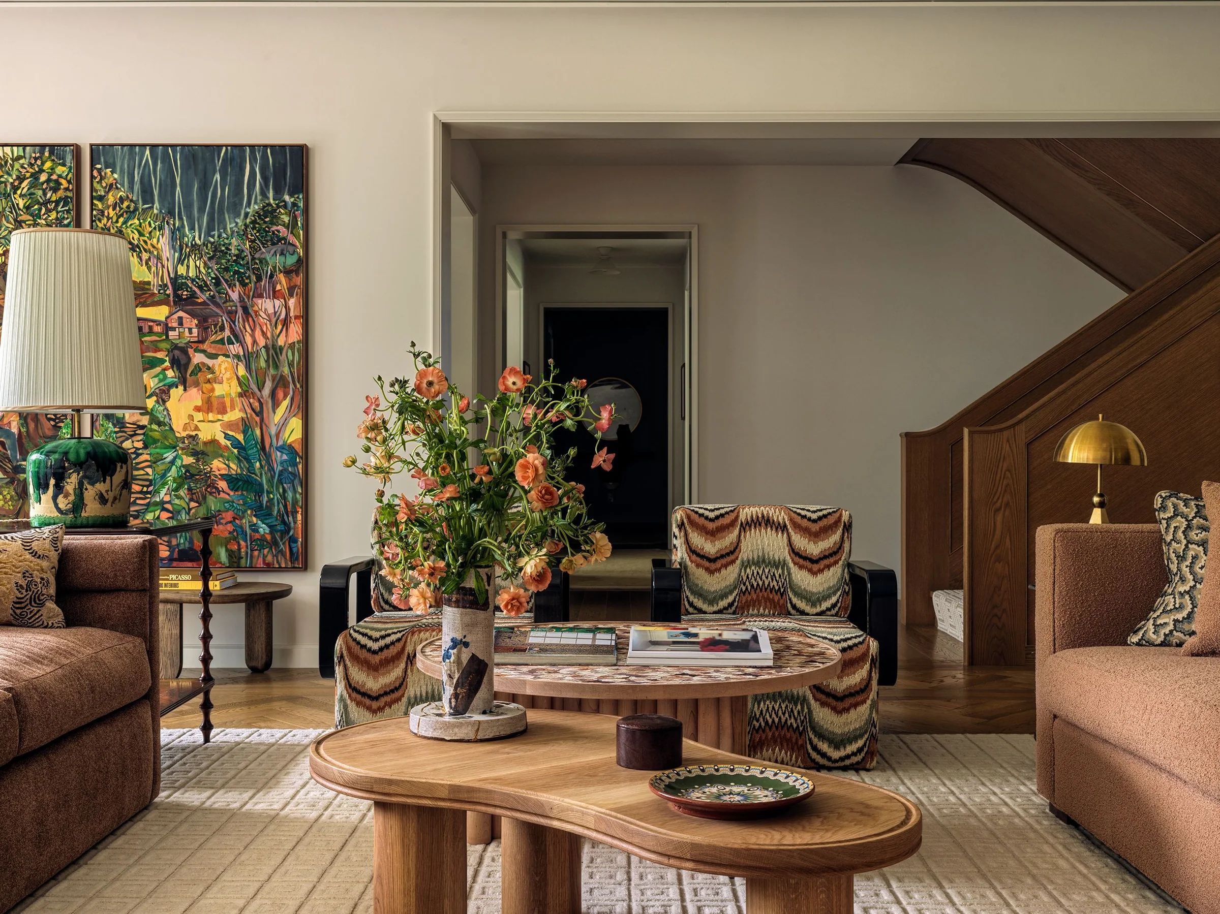 Prospect Refuge Minneapolis interior design living room