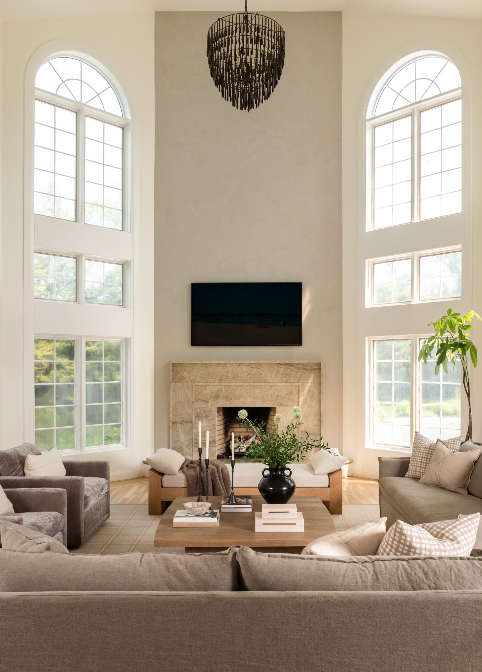 Living room inspiration fireplace