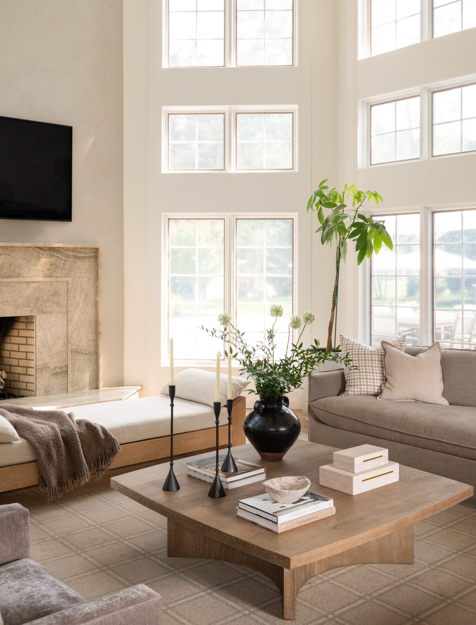 White great room inspiration