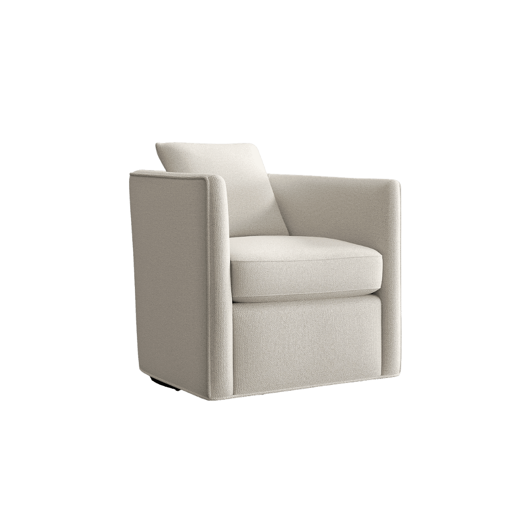 Swivel accent chair