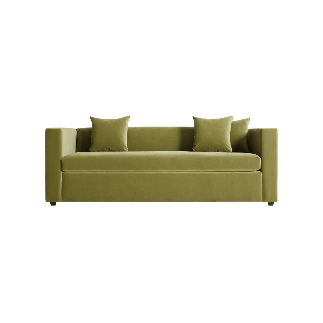 Green sleeper sofa Blu Dot